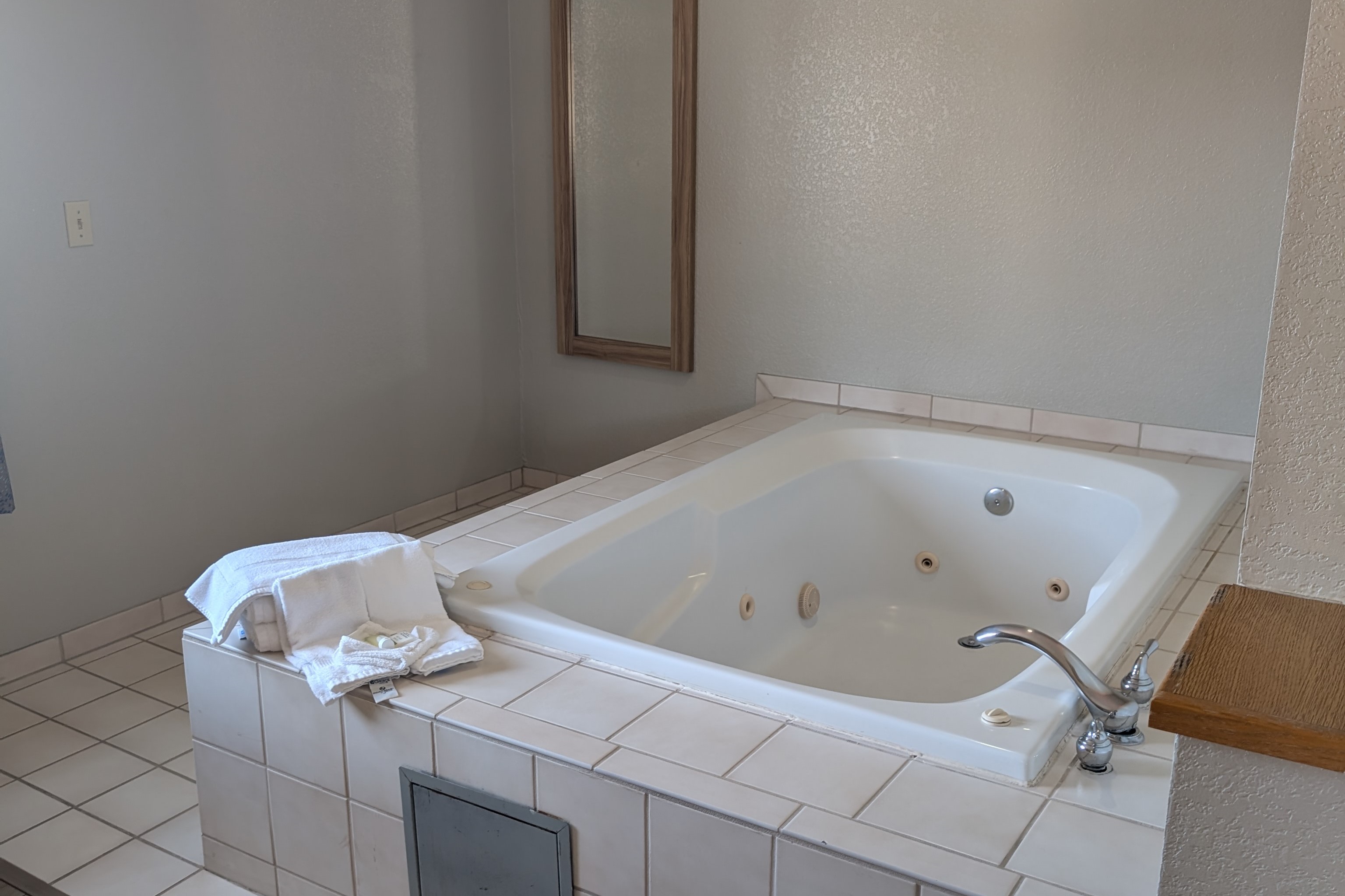 Guest room at the Days Inn & Suites by Wyndham Castle Rock in Castle Rock, Colorado