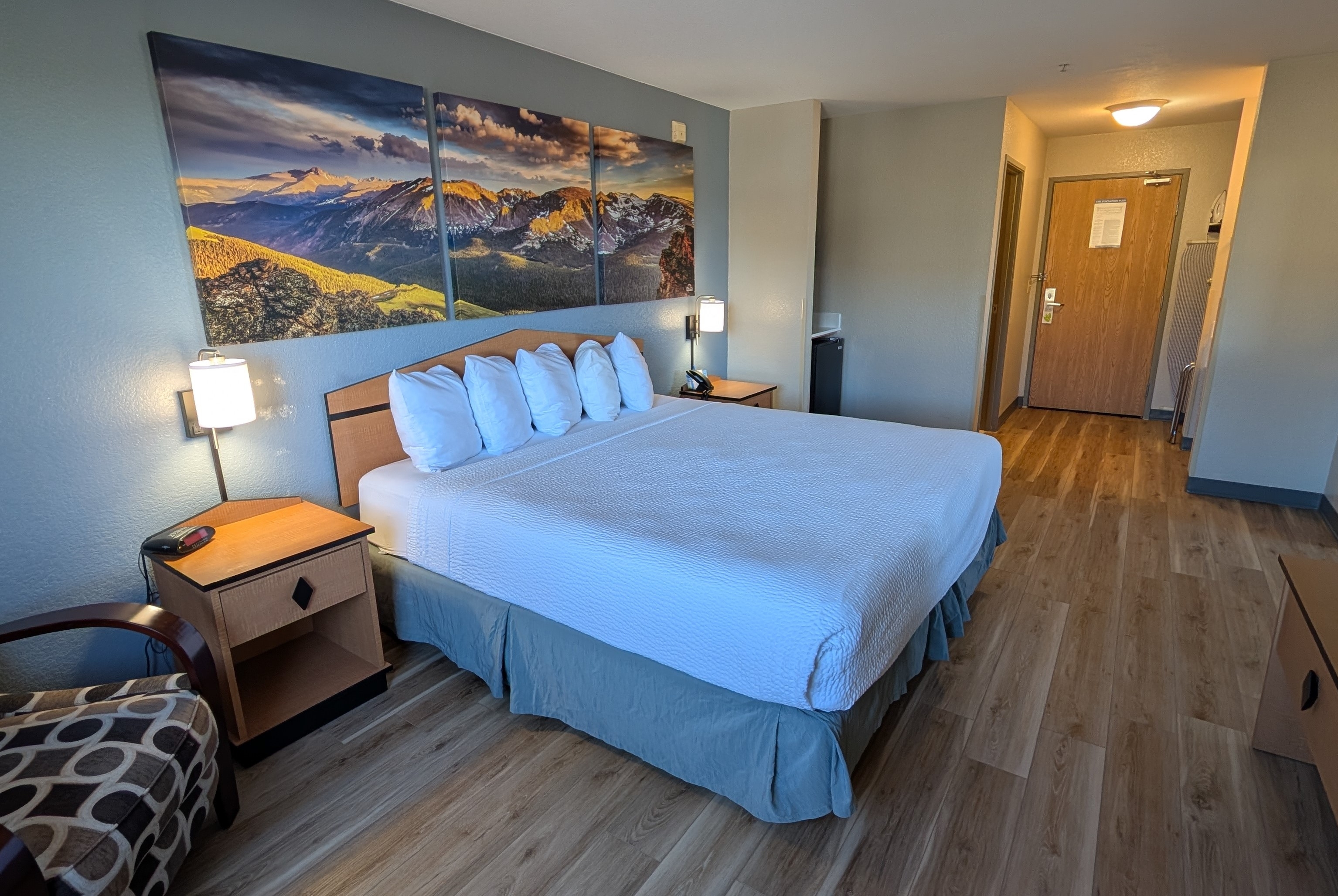 Guest room at the Days Inn & Suites by Wyndham Castle Rock in Castle Rock, Colorado
