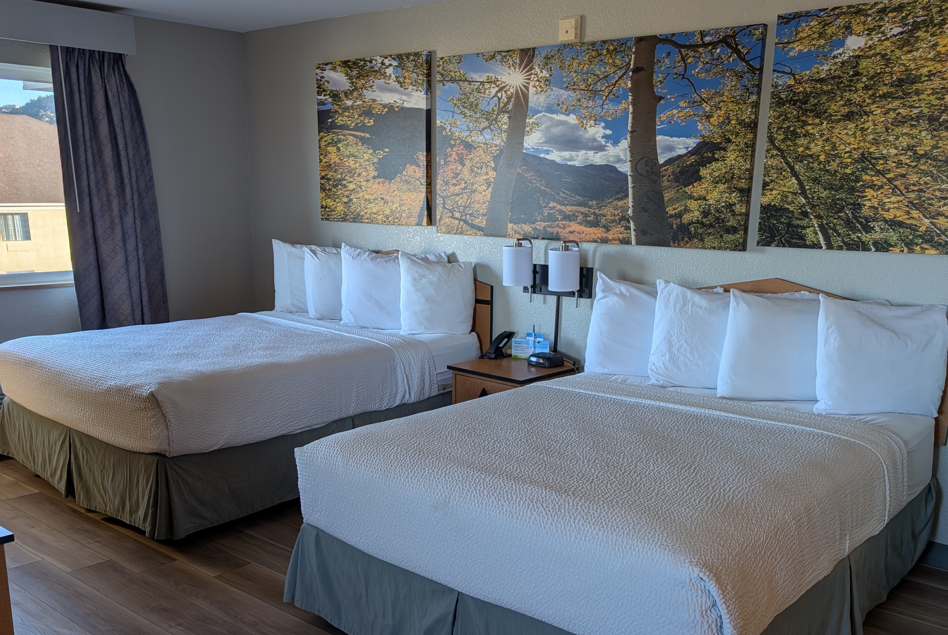 Guest room at the Days Inn & Suites by Wyndham Castle Rock in Castle Rock, Colorado