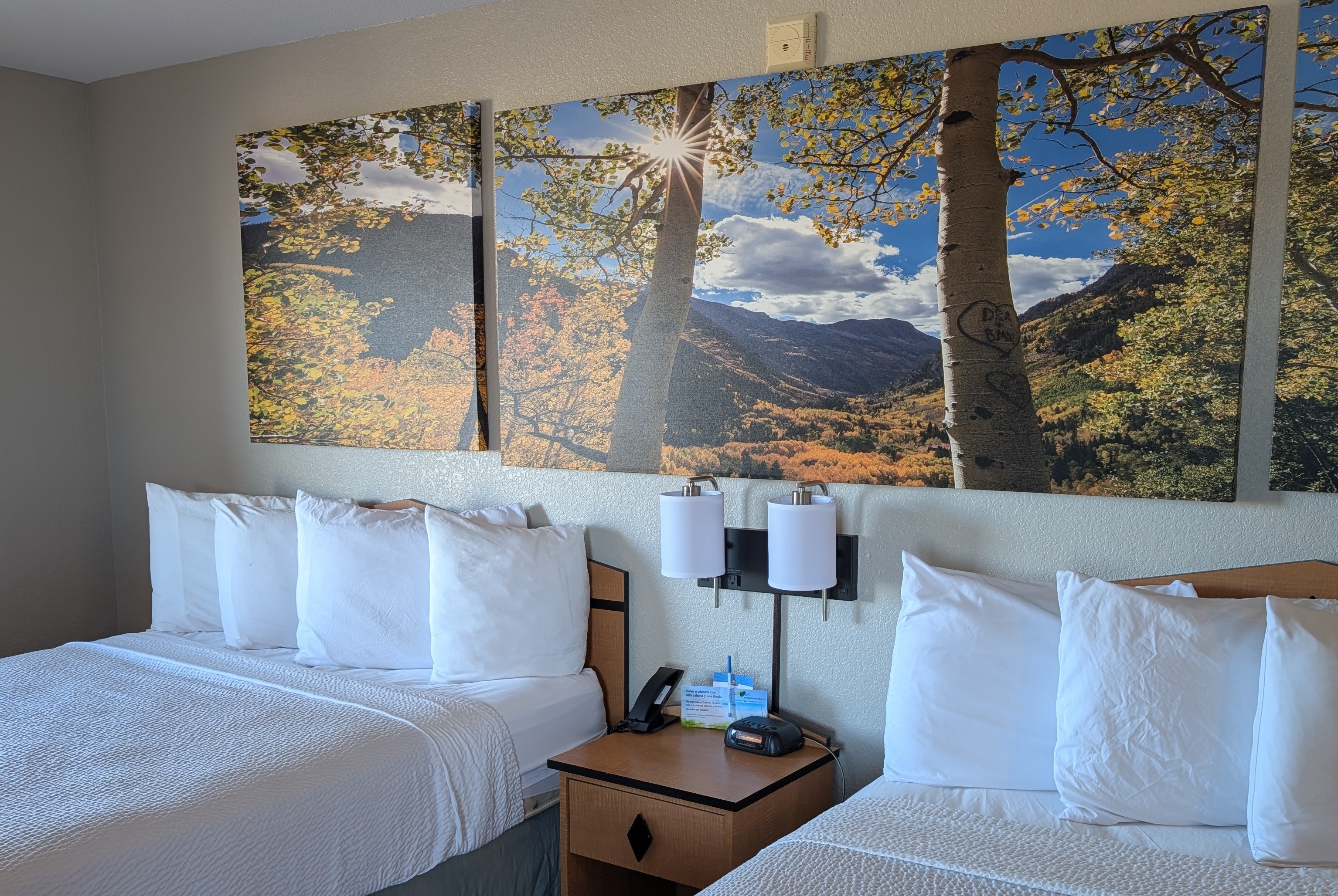 Guest room at the Days Inn & Suites by Wyndham Castle Rock in Castle Rock, Colorado