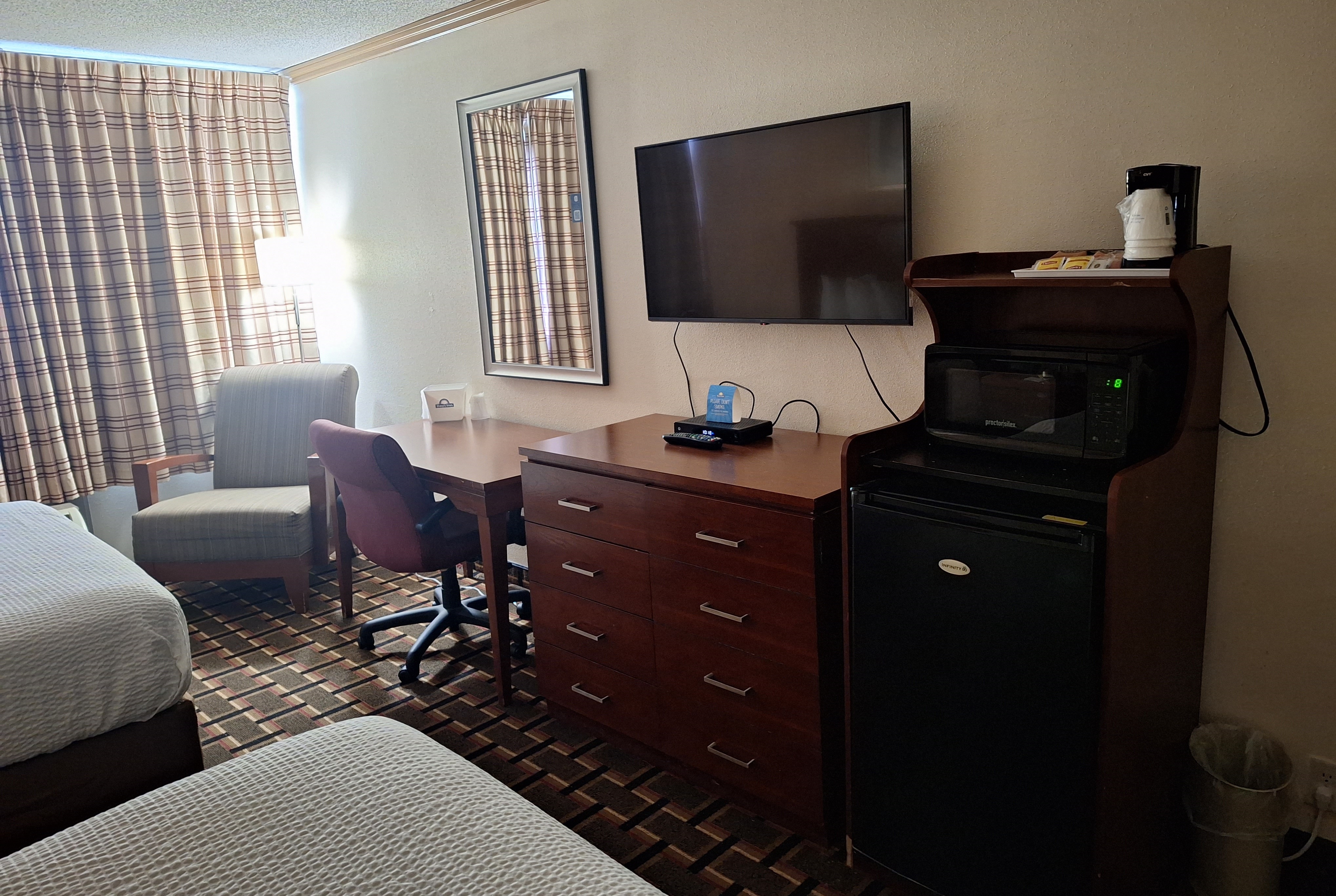 Guest room at the Days Inn by Wyndham Colorado City in Colorado City, Colorado
