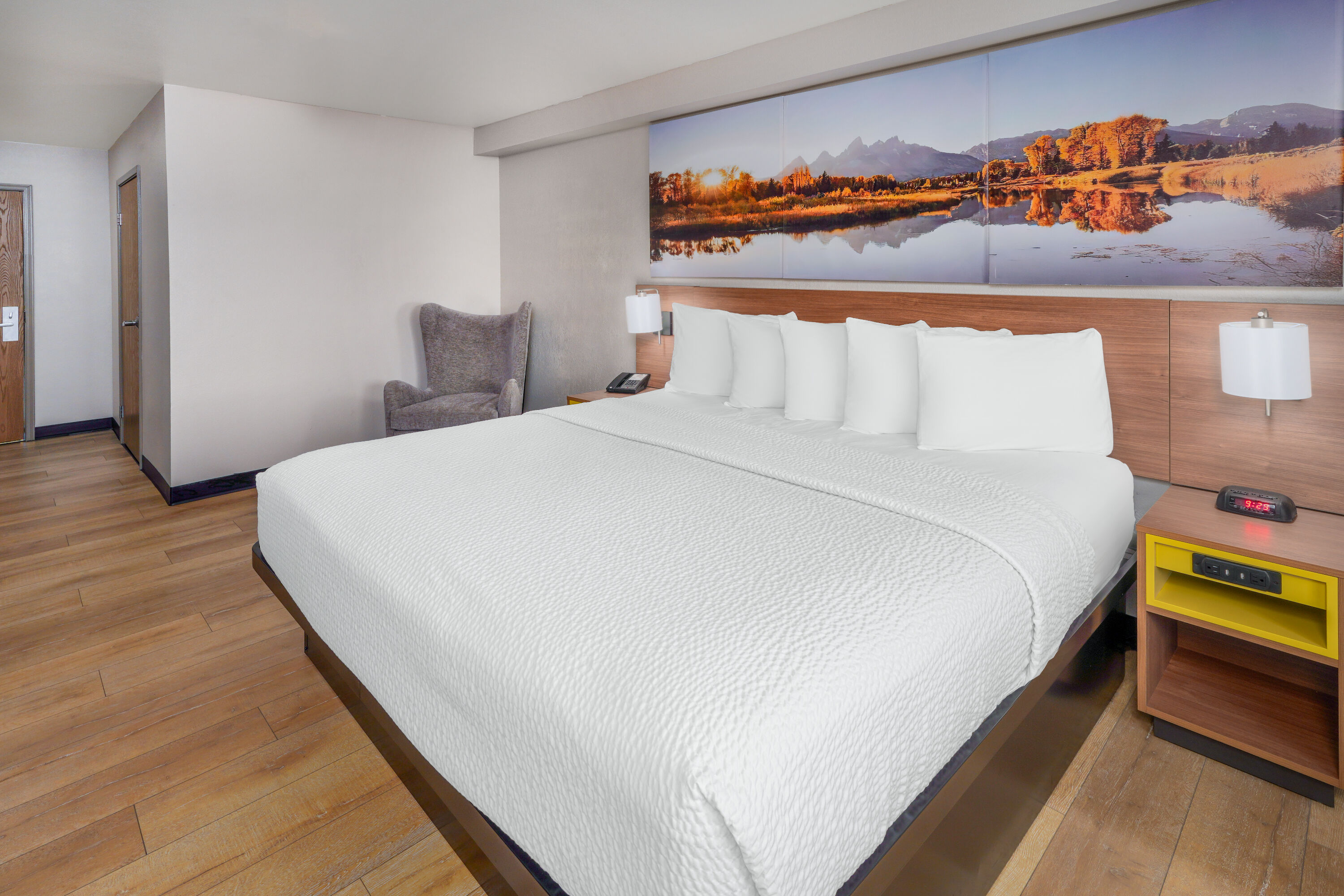 Guest room at the Days Inn & Suites by Wyndham Greeley in Greeley, Colorado