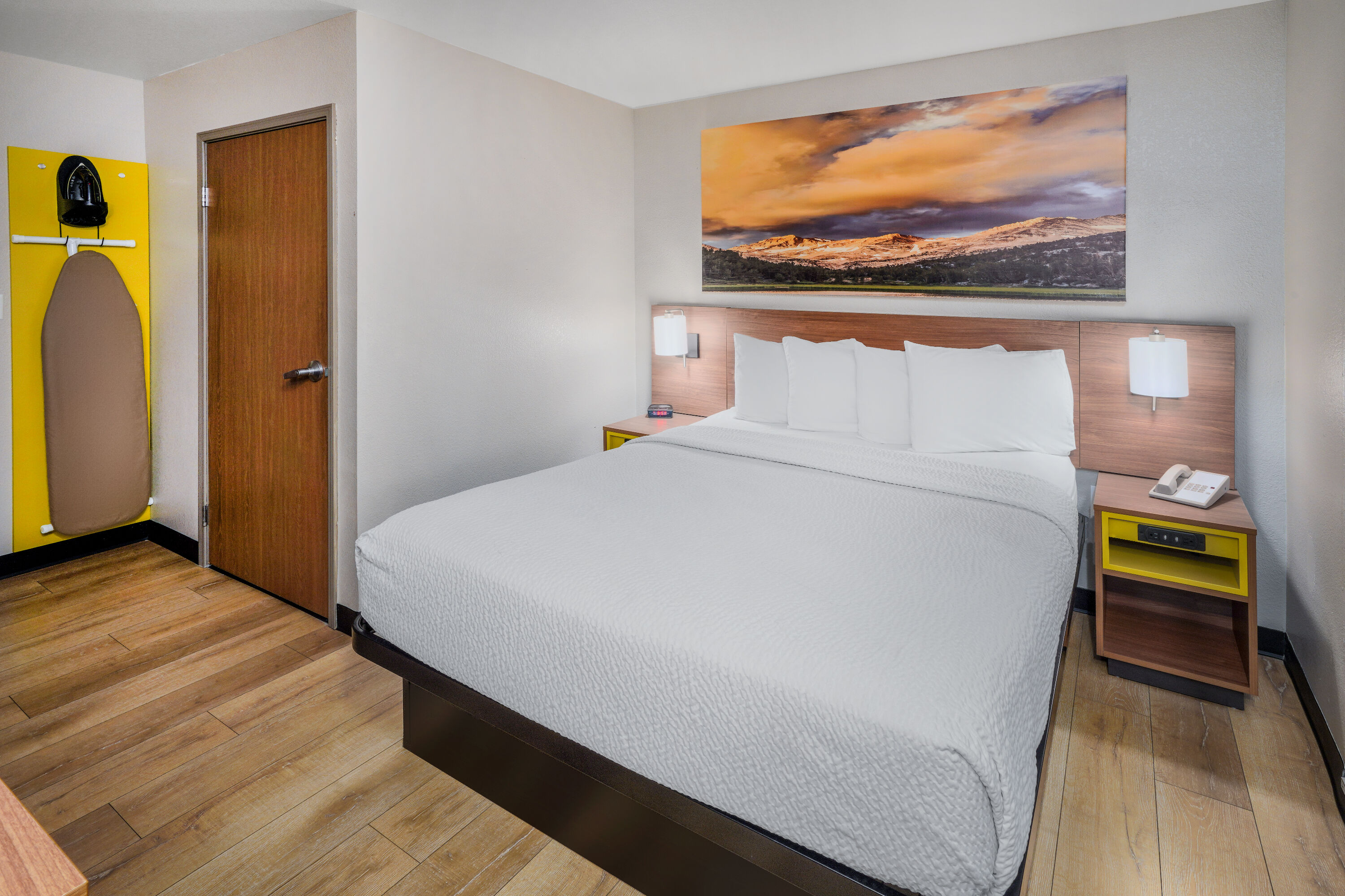 Guest room at the Days Inn & Suites by Wyndham Greeley in Greeley, Colorado