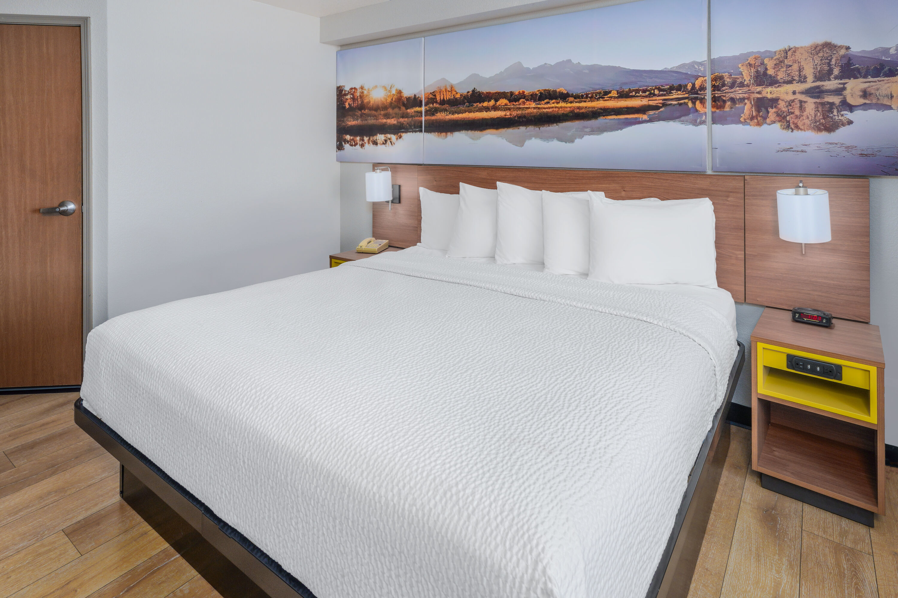 Guest room at the Days Inn & Suites by Wyndham Greeley in Greeley, Colorado