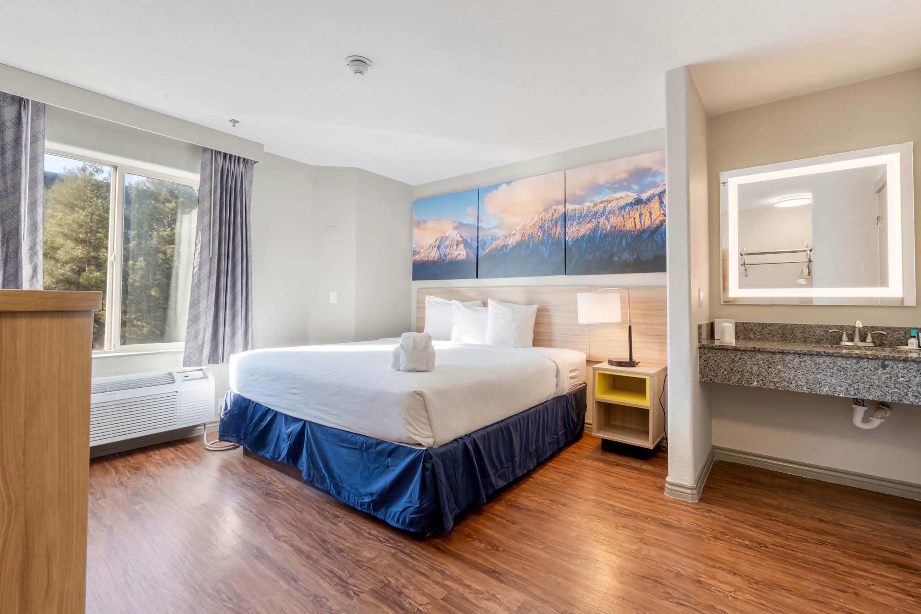 Guest room at the Days Inn by Wyndham Thornton in Thornton, Colorado