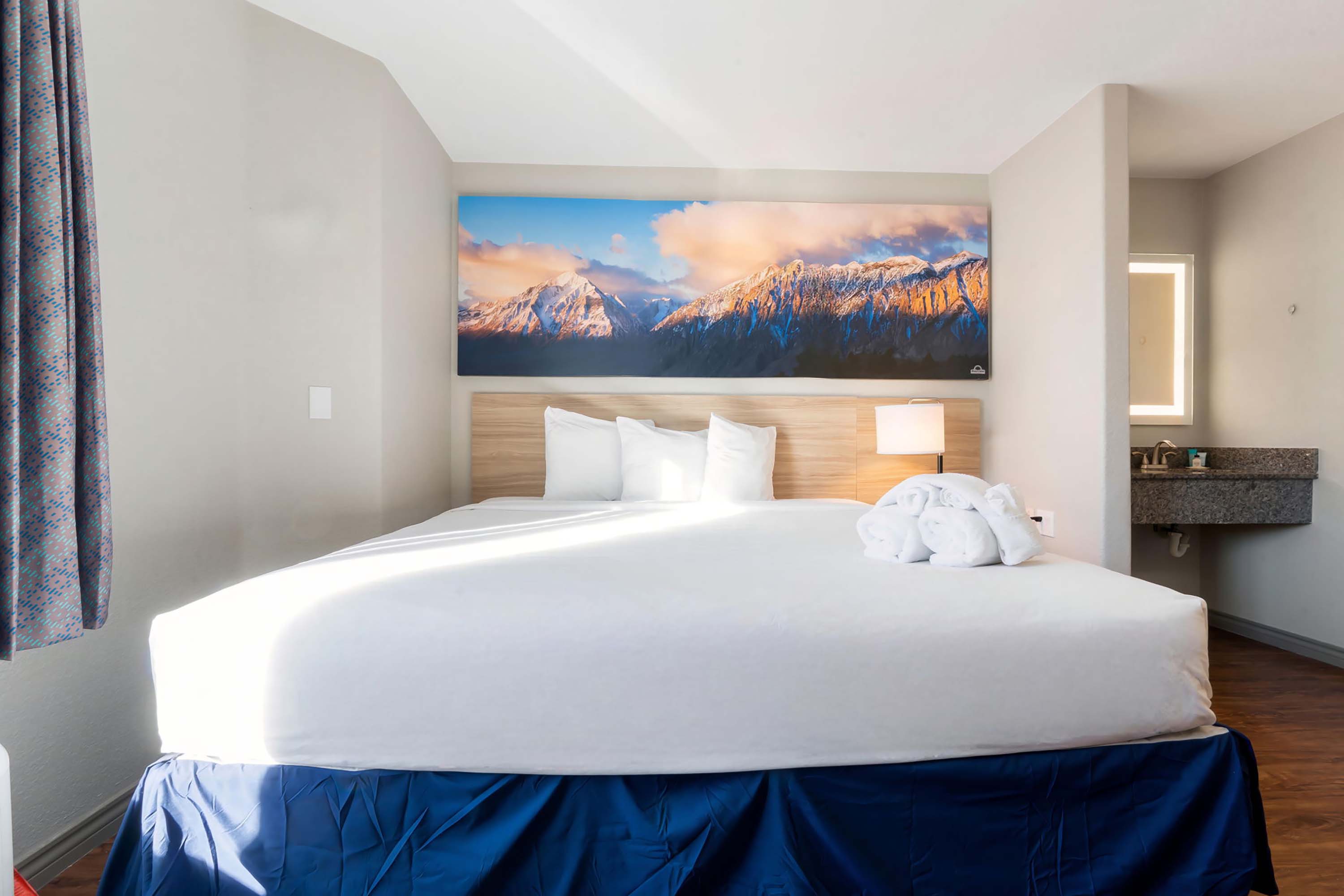 Guest room at the Days Inn by Wyndham Thornton in Thornton, Colorado