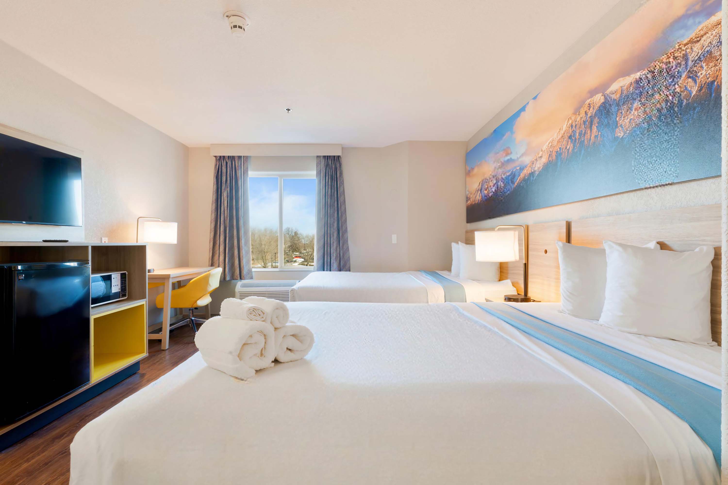 Guest room at the Days Inn by Wyndham Thornton in Thornton, Colorado