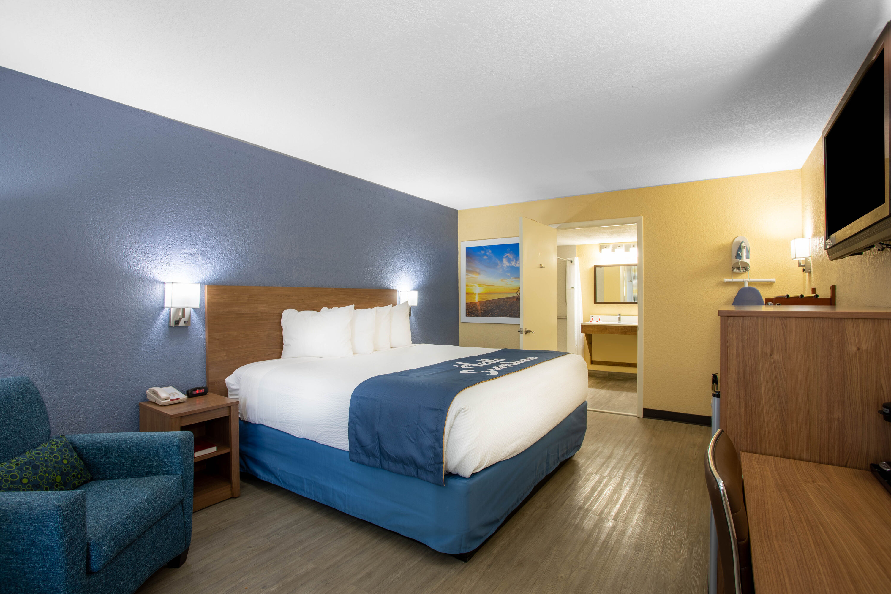 Guest room at the Days Inn by Wyndham Apopka/Orlando in APOPKA, Florida