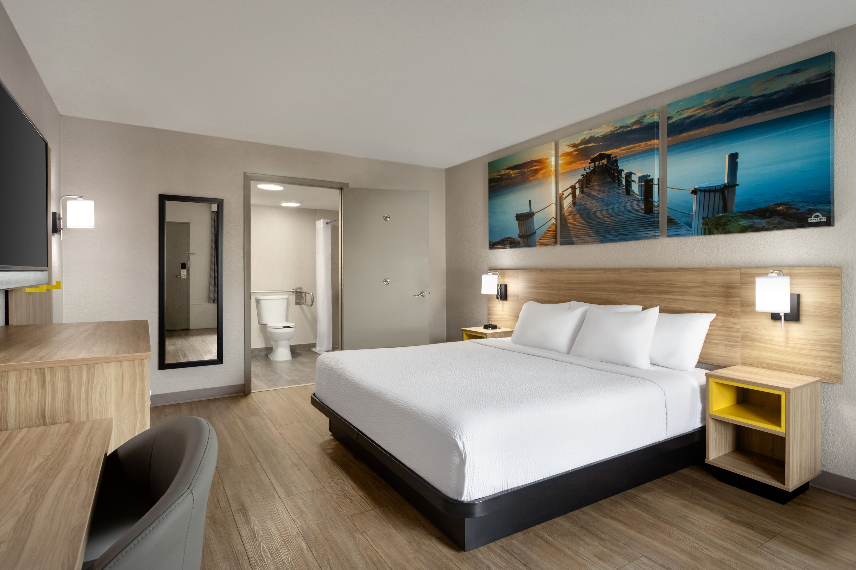 Guest room at the Days Inn by Wyndham Apopka/Orlando in APOPKA, Florida