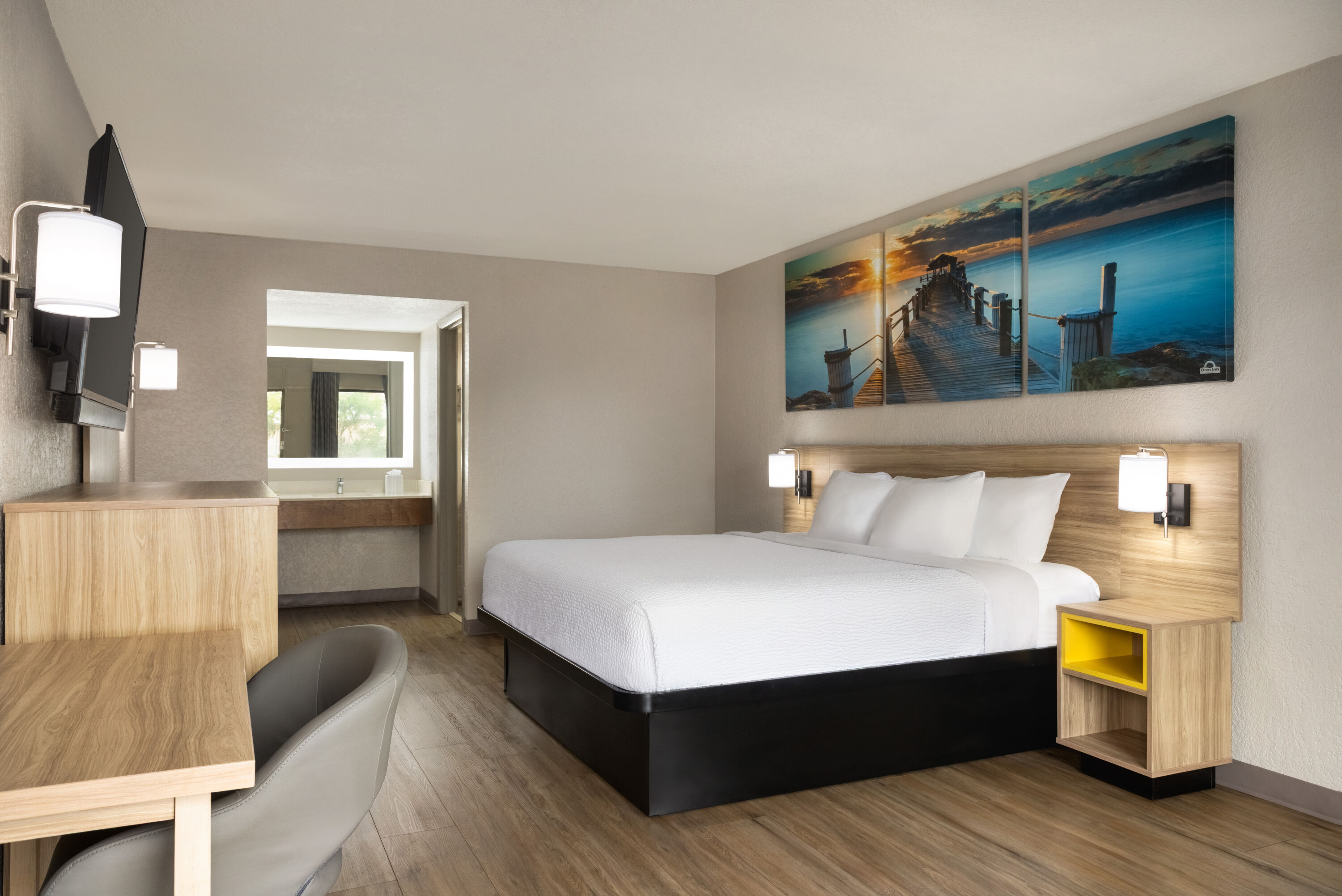 Guest room at the Days Inn by Wyndham Apopka/Orlando in APOPKA, Florida