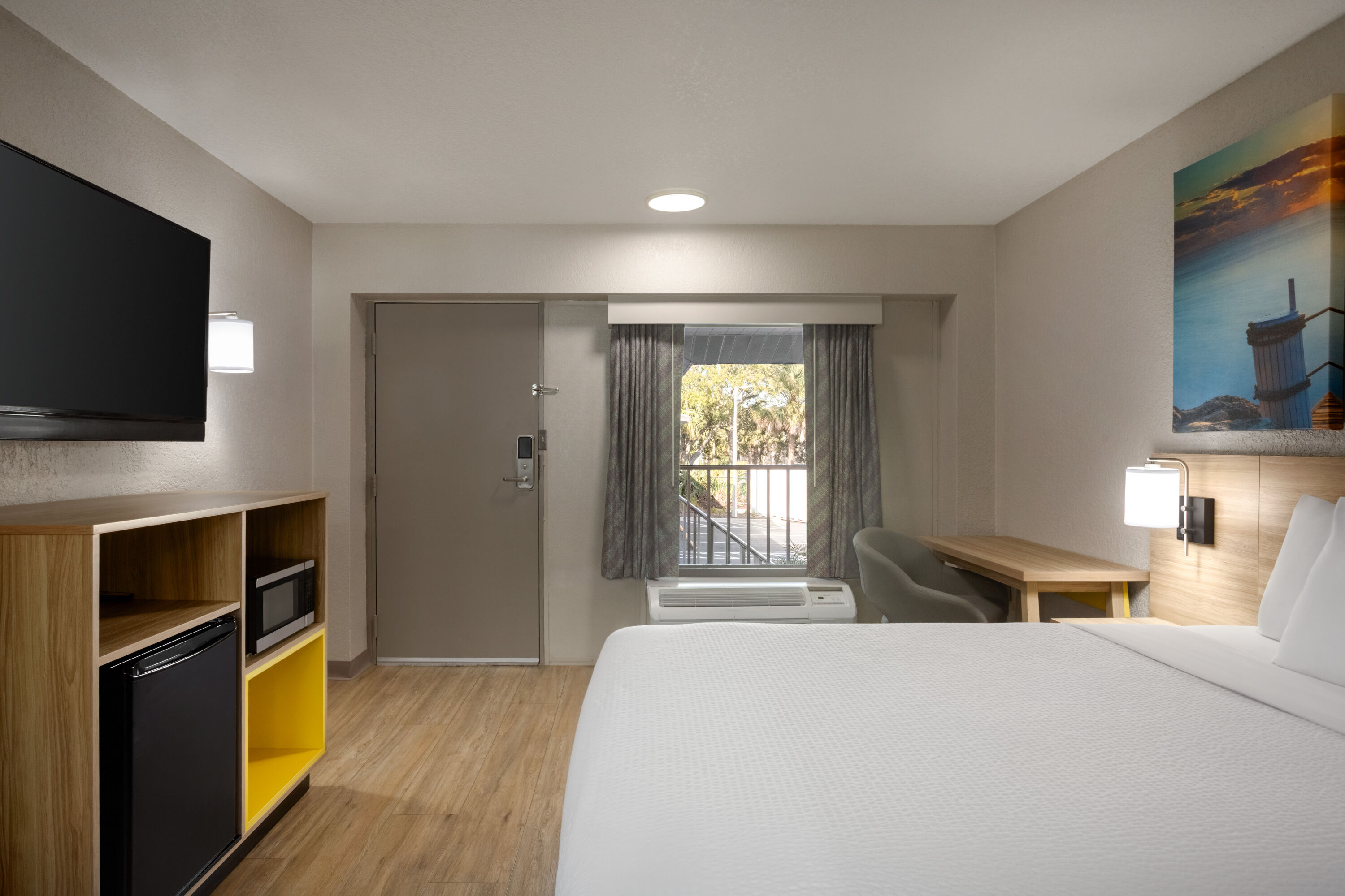 Guest room at the Days Inn by Wyndham Apopka/Orlando in APOPKA, Florida