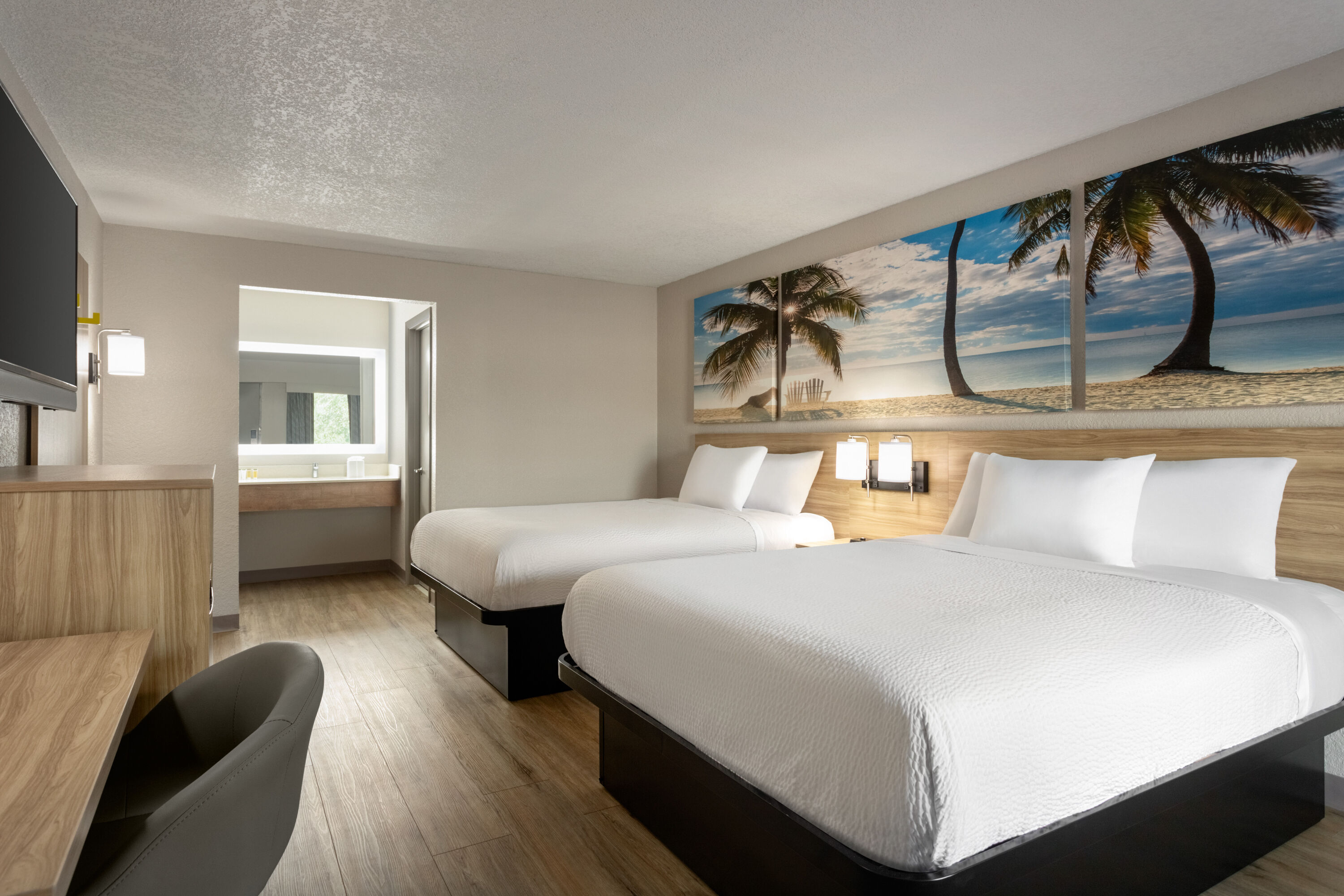 Guest room at the Days Inn by Wyndham Apopka/Orlando in APOPKA, Florida