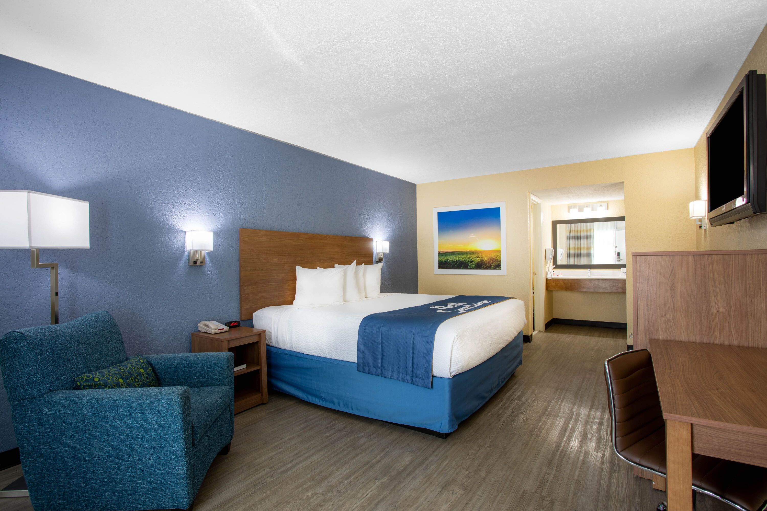 Guest room at the Days Inn by Wyndham Apopka/Orlando in APOPKA, Florida
