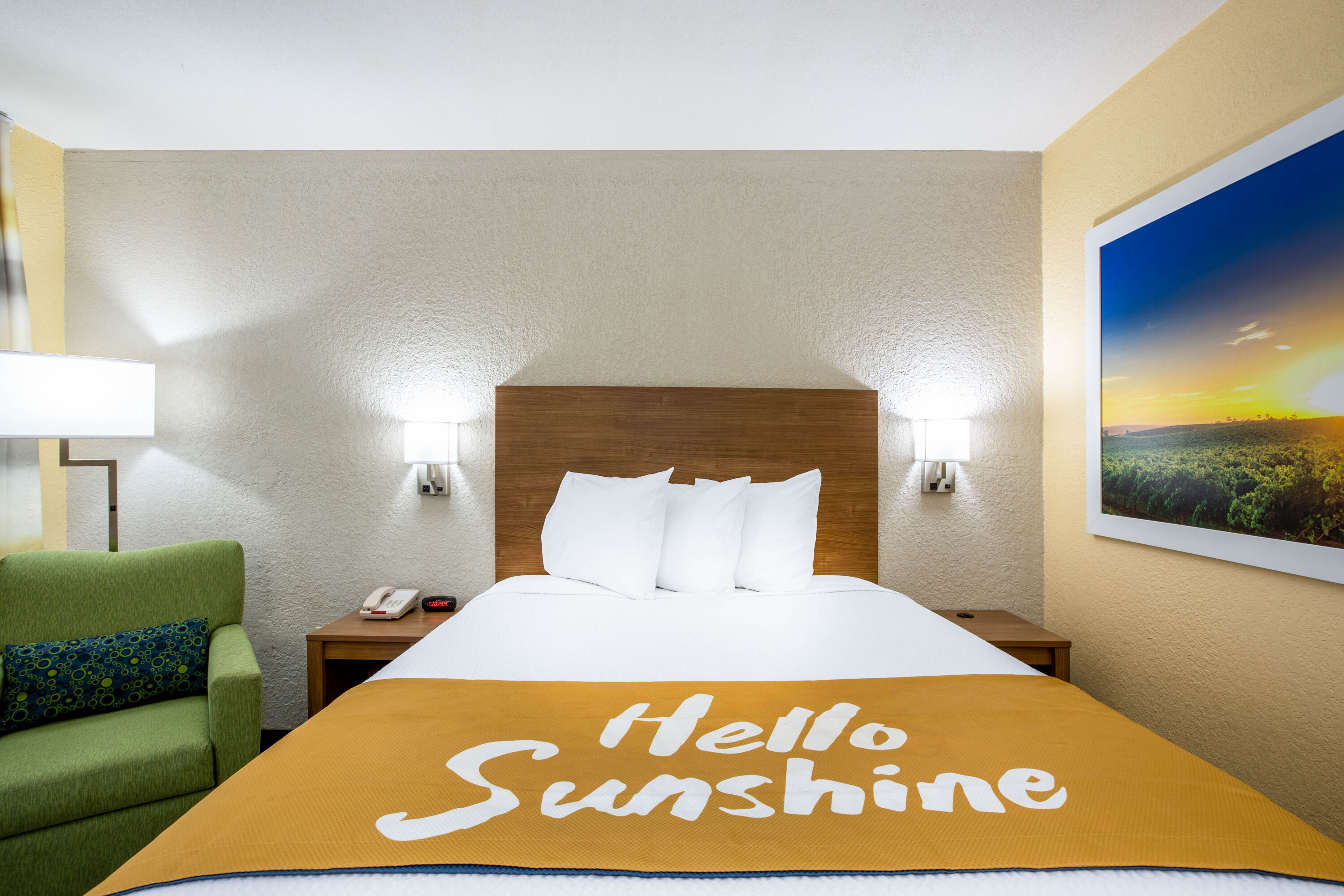 Guest room at the Days Inn by Wyndham Apopka/Orlando in APOPKA, Florida