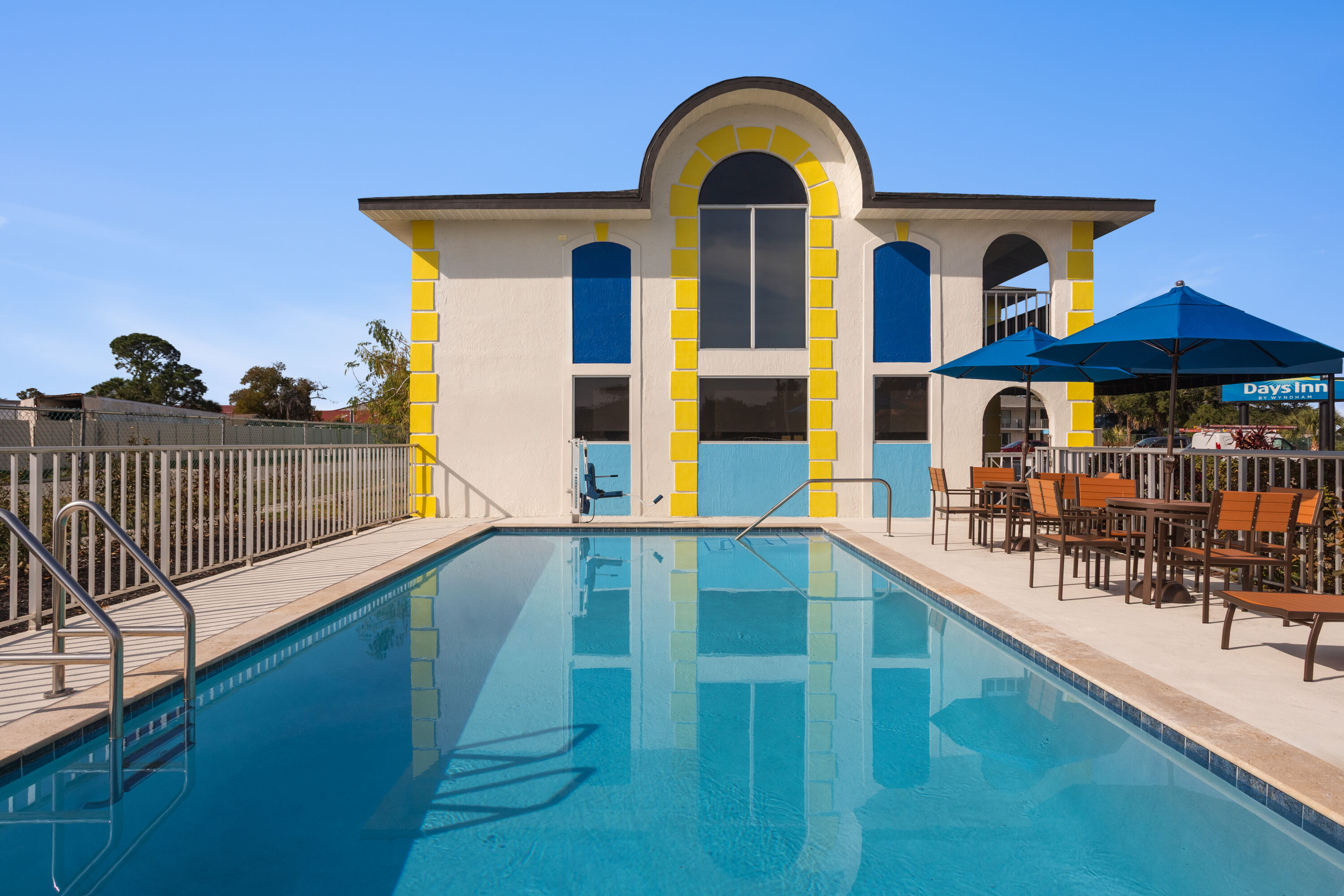 Pool at the Days Inn by Wyndham Apopka/Orlando in APOPKA, Florida
