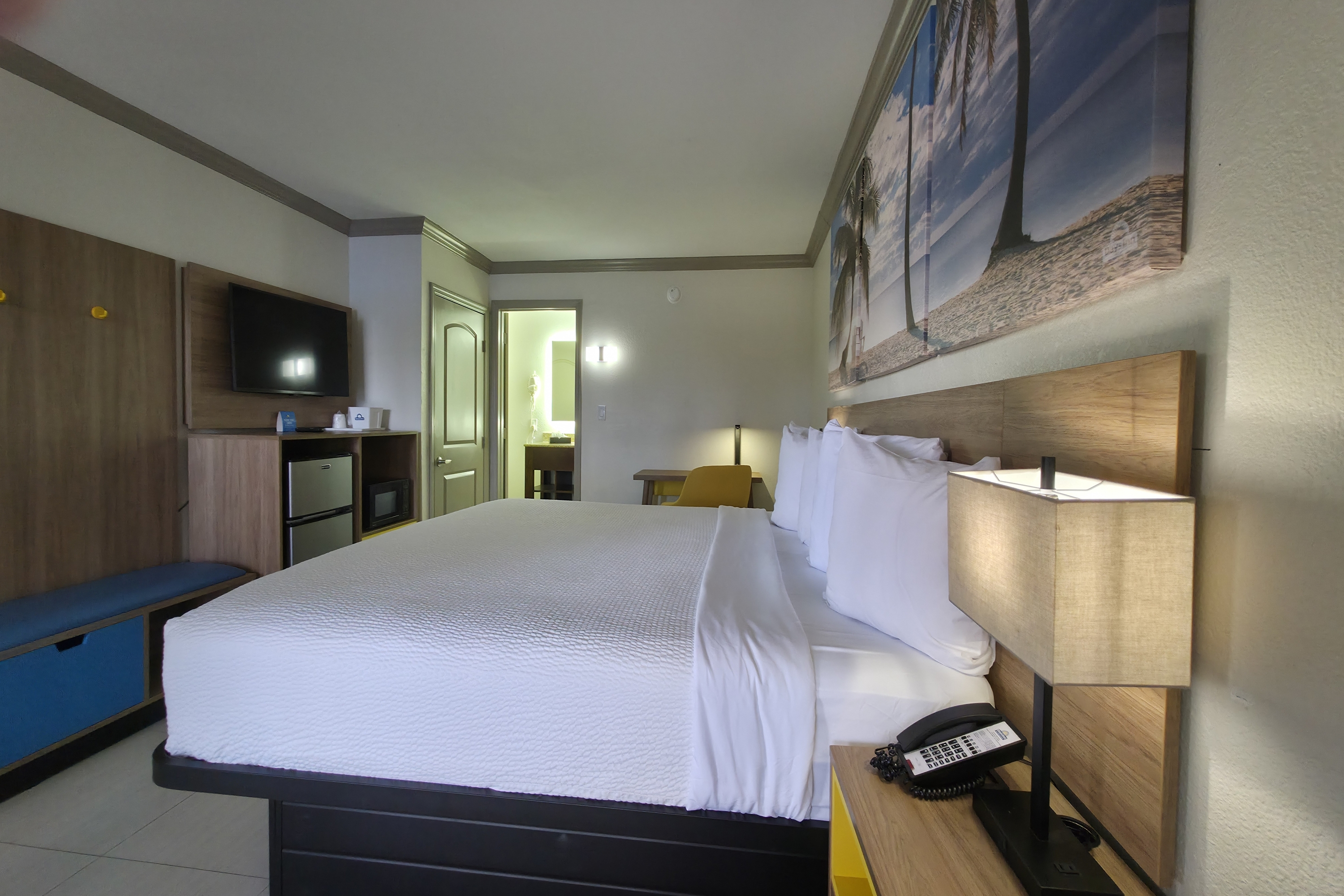 Guest room at the Days Inn by Wyndham Florida City in Florida City, Florida