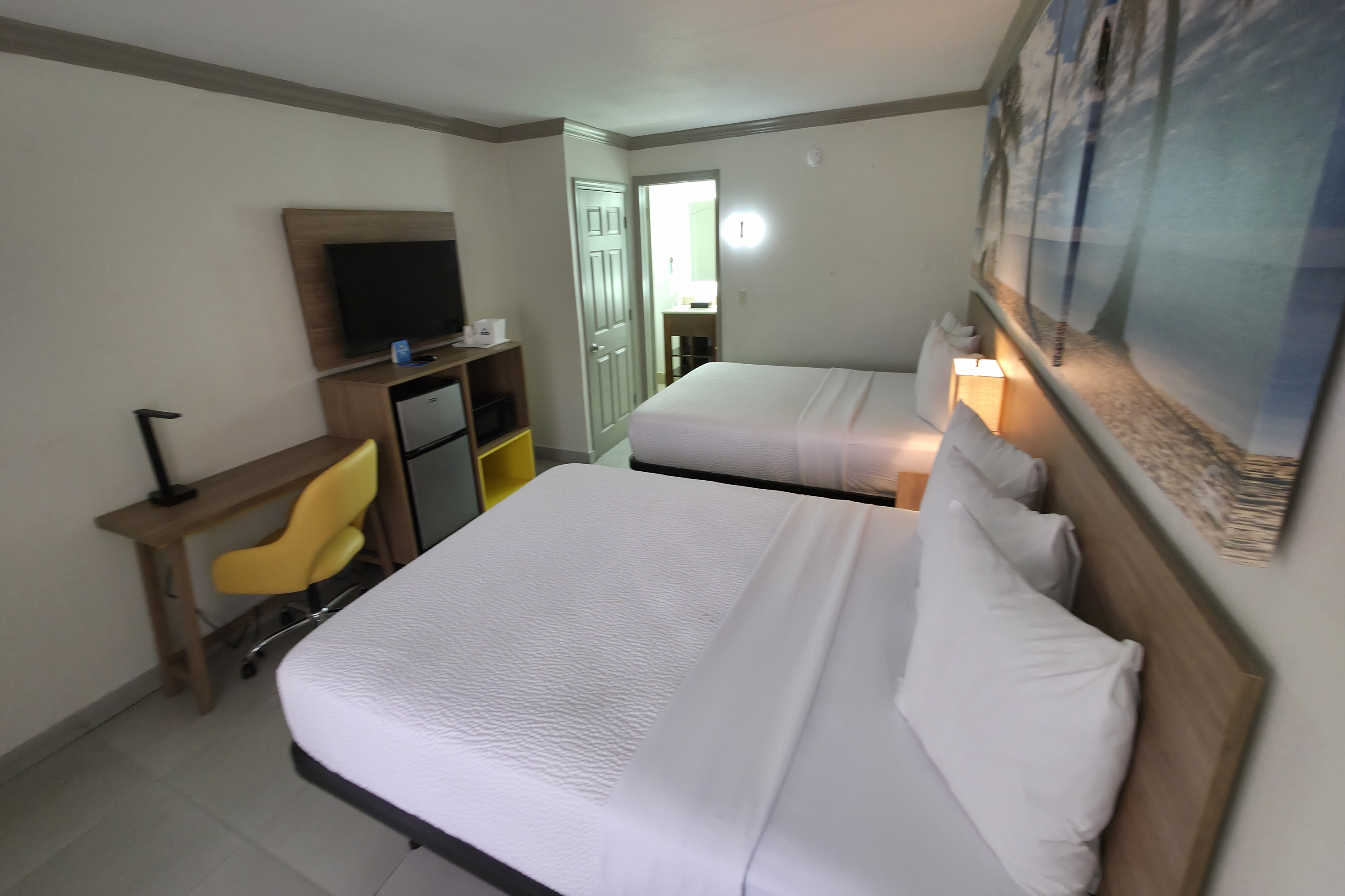 Guest room at the Days Inn by Wyndham Florida City in Florida City, Florida