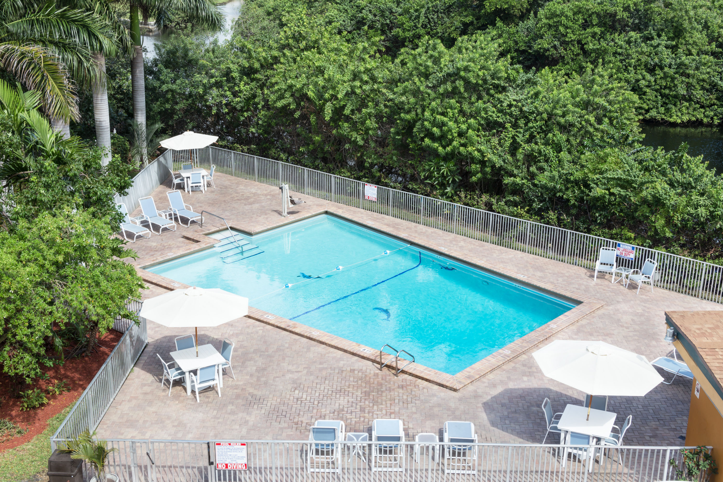 Pool at the Days Inn by Wyndham Fort Lauderdale-Oakland Park Airport N in Fort Lauderdale, Florida