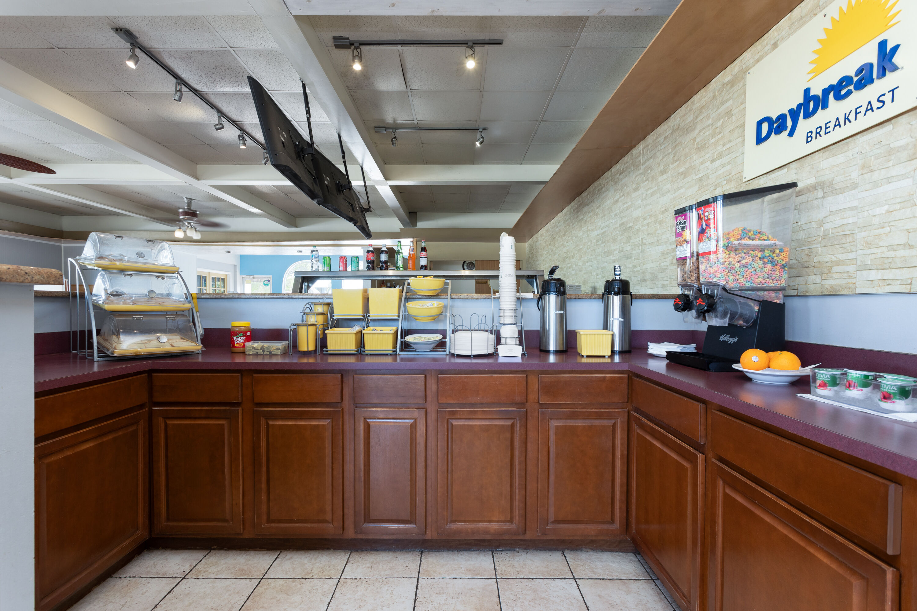 Free breakfast at Days Inn by Wyndham Fort Myers Springs Resort in Fort Myers, Florida