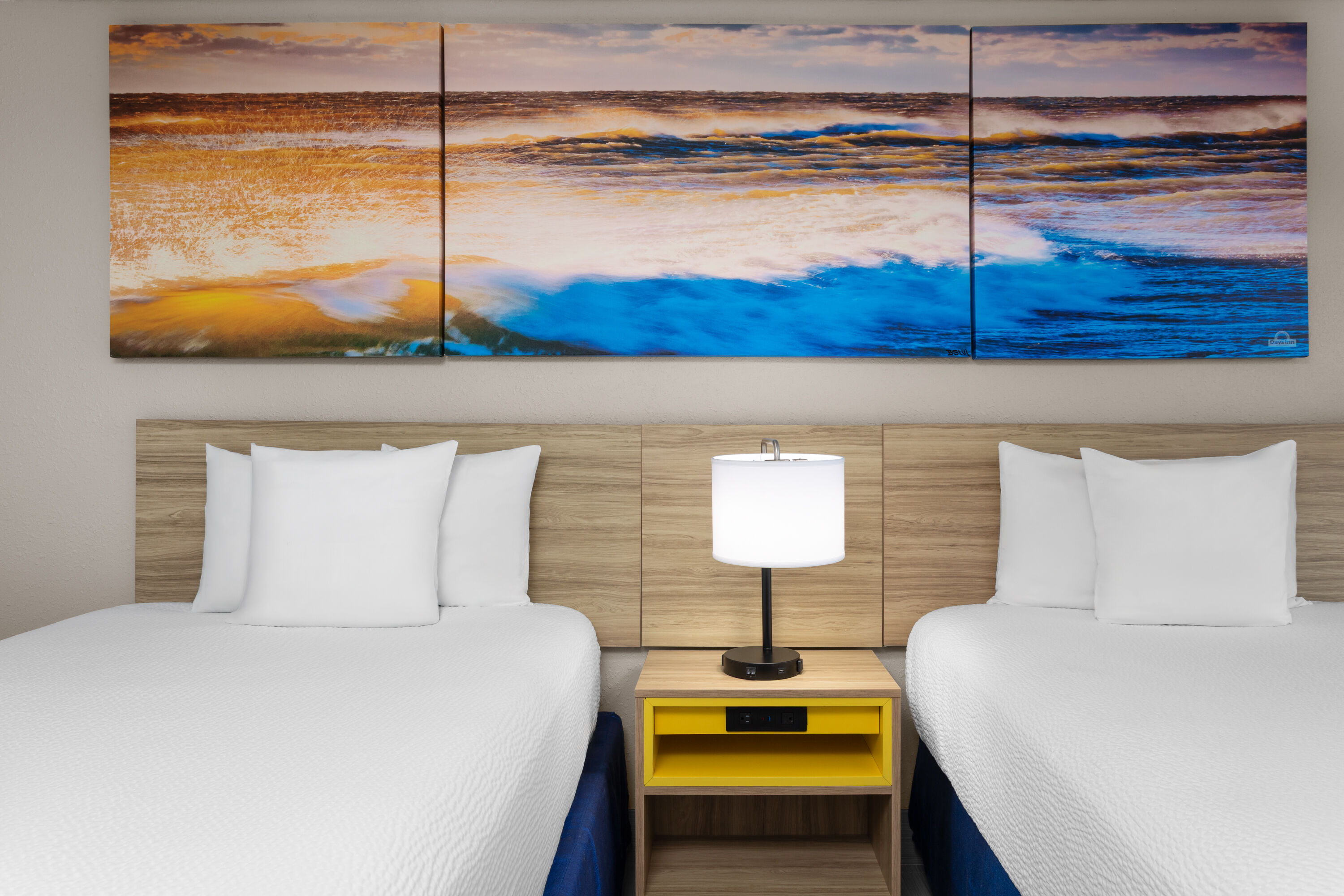 Guest room at the Days Inn by Wyndham Fort Myers Springs Resort in Fort Myers, Florida