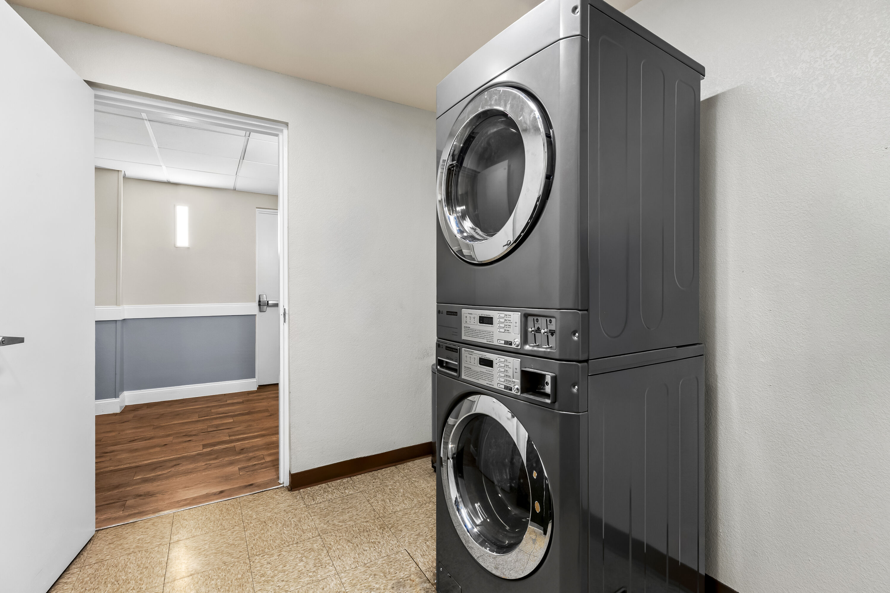 Laundry facilities at Days Inn & Suites by Wyndham Lakeland in Lakeland, Florida