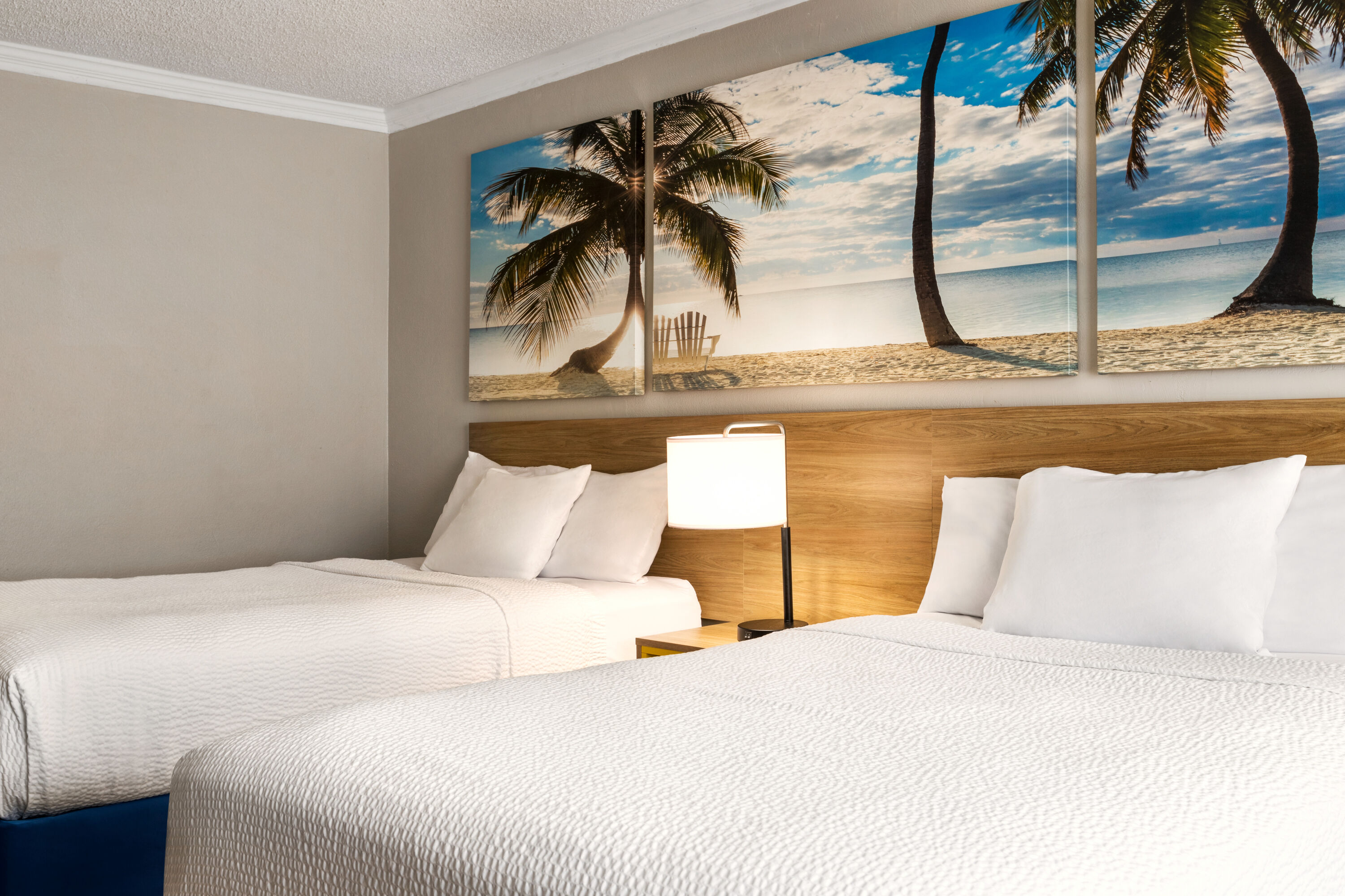 Guest room at the Days Inn by Wyndham Miami Airport North in Miami, Florida