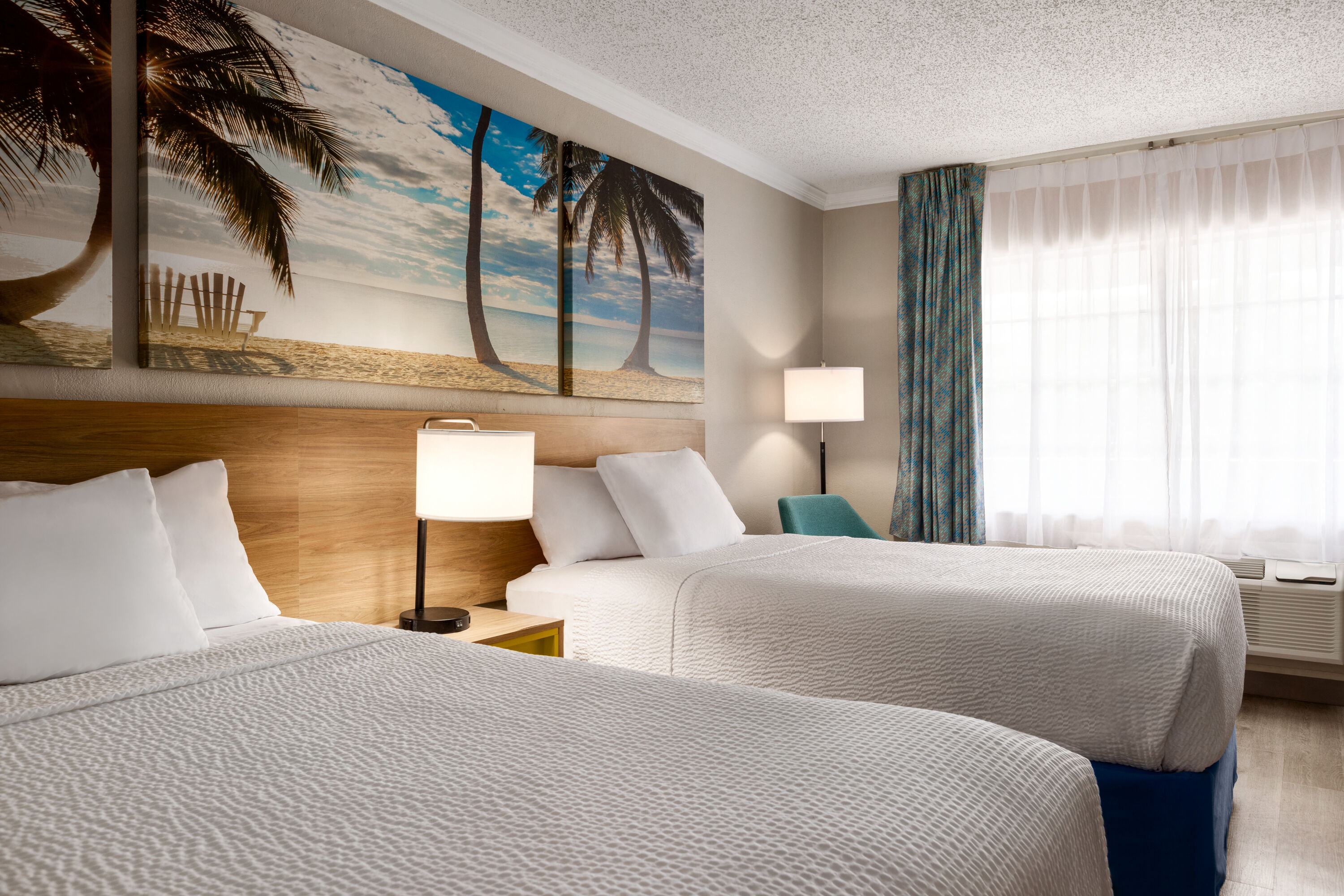 Guest room at the Days Inn by Wyndham Miami Airport North in Miami, Florida