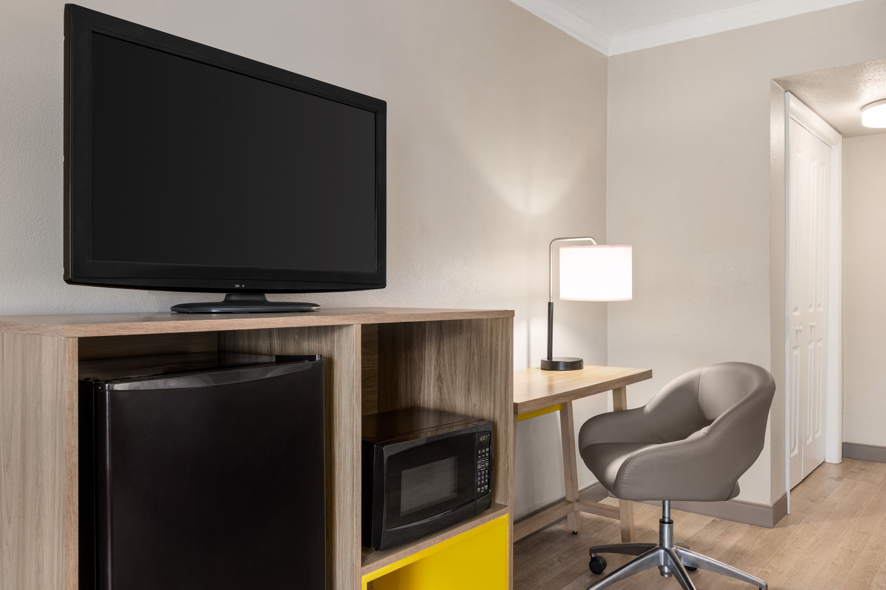 Guest room at the Days Inn by Wyndham Miami Airport North in Miami, Florida