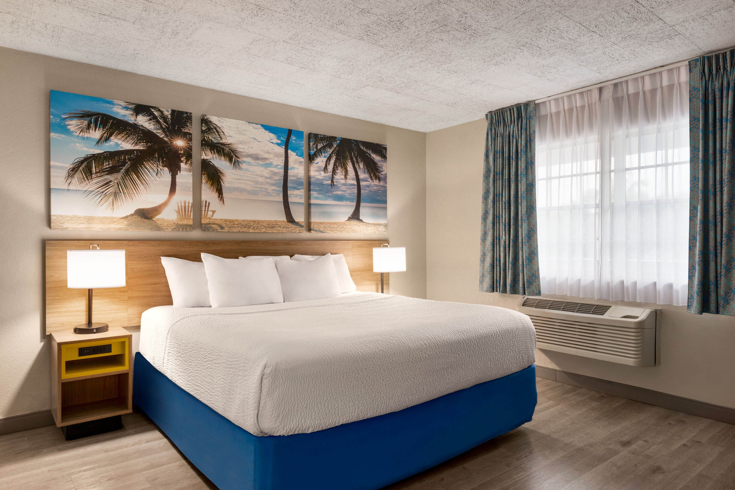 Guest room at the Days Inn by Wyndham Miami Airport North in Miami, Florida