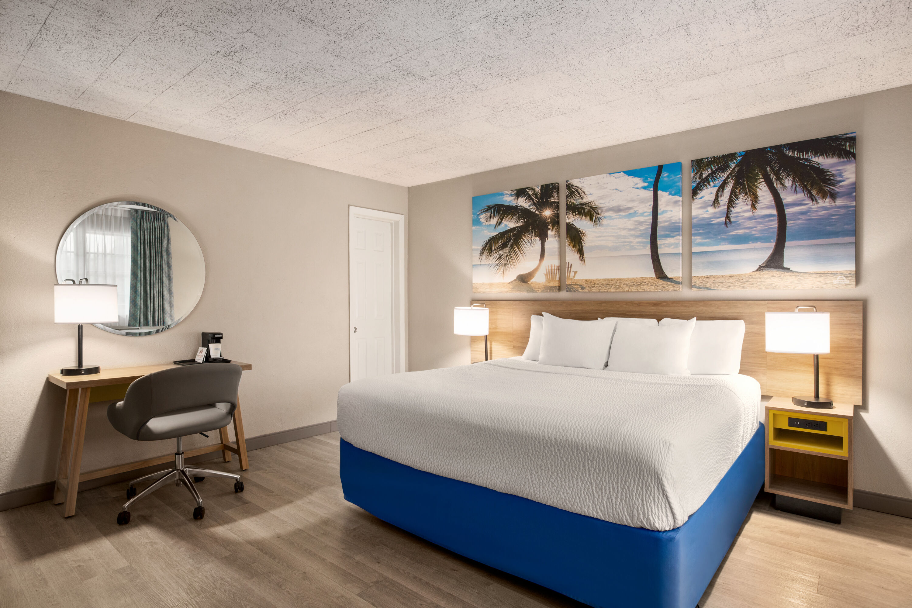 Guest room at the Days Inn by Wyndham Miami Airport North in Miami, Florida