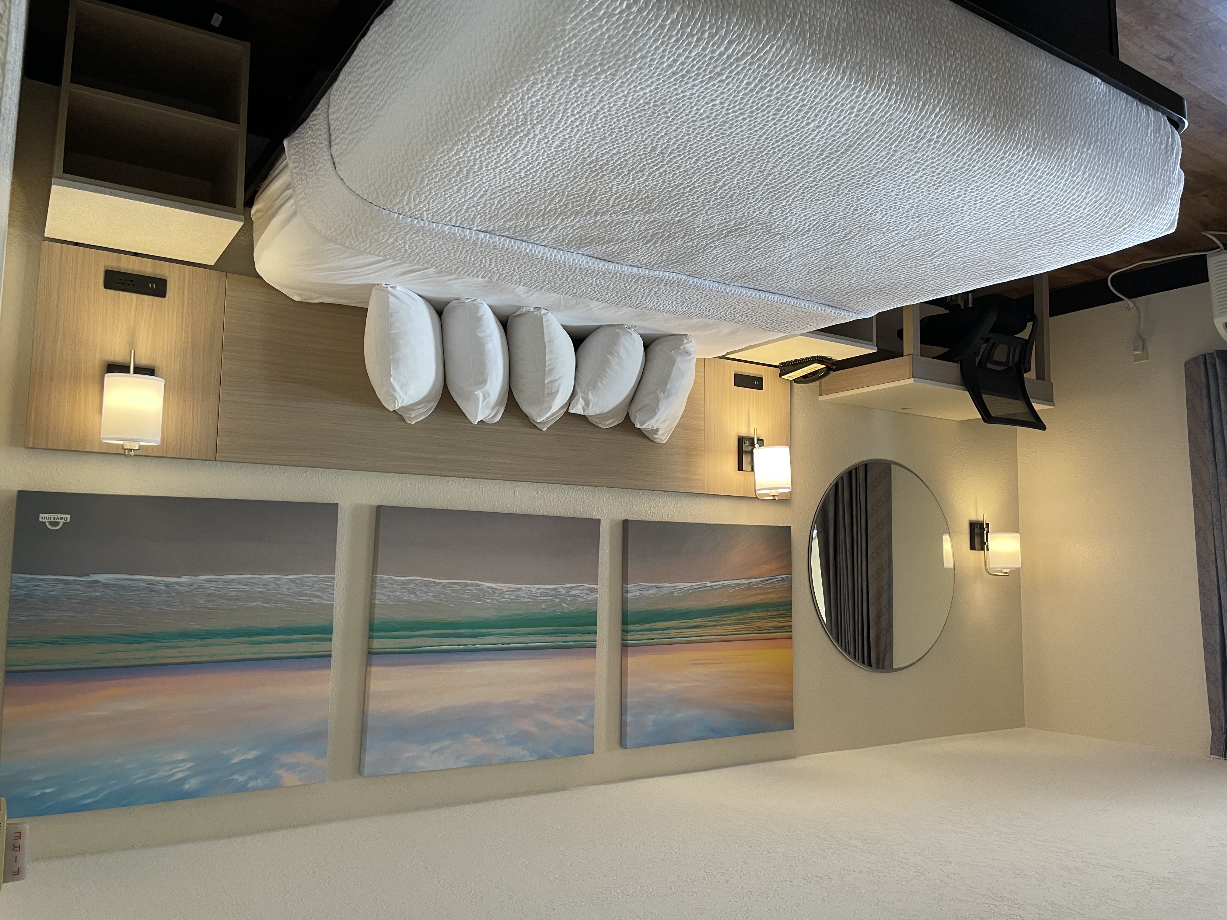 Guest room at the Days Inn & Suites by Wyndham Navarre - near Beaches/Hurlburt in Navarre, Florida