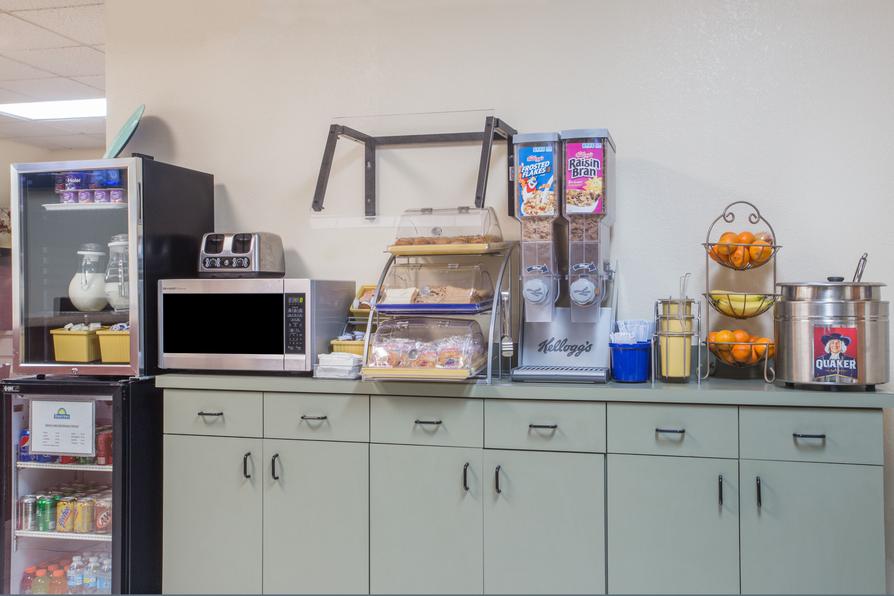 Free breakfast at Days Inn by Wyndham Ocala North in Ocala, Florida