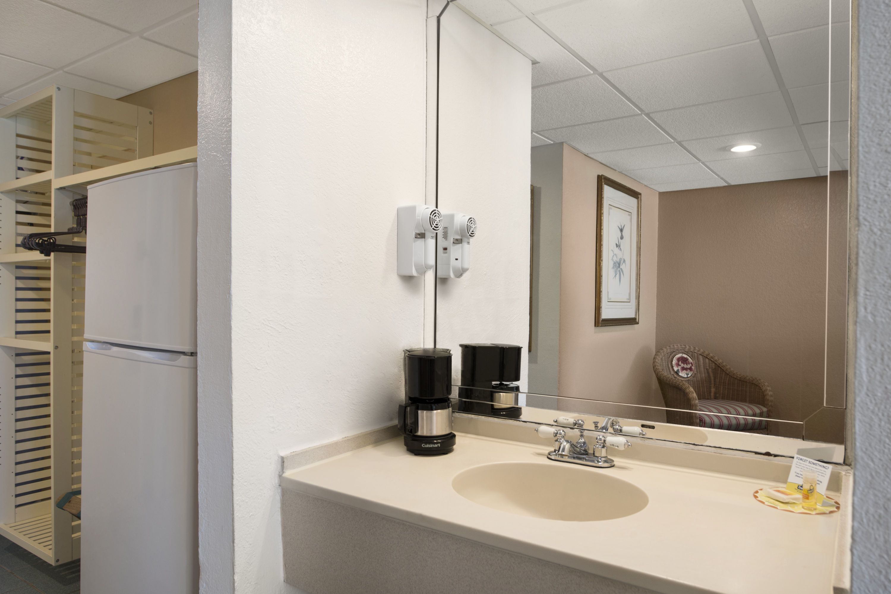 Guest room at the Days Inn by Wyndham Panama City Beach/Beachfront Resort in Panama City Beach, Florida