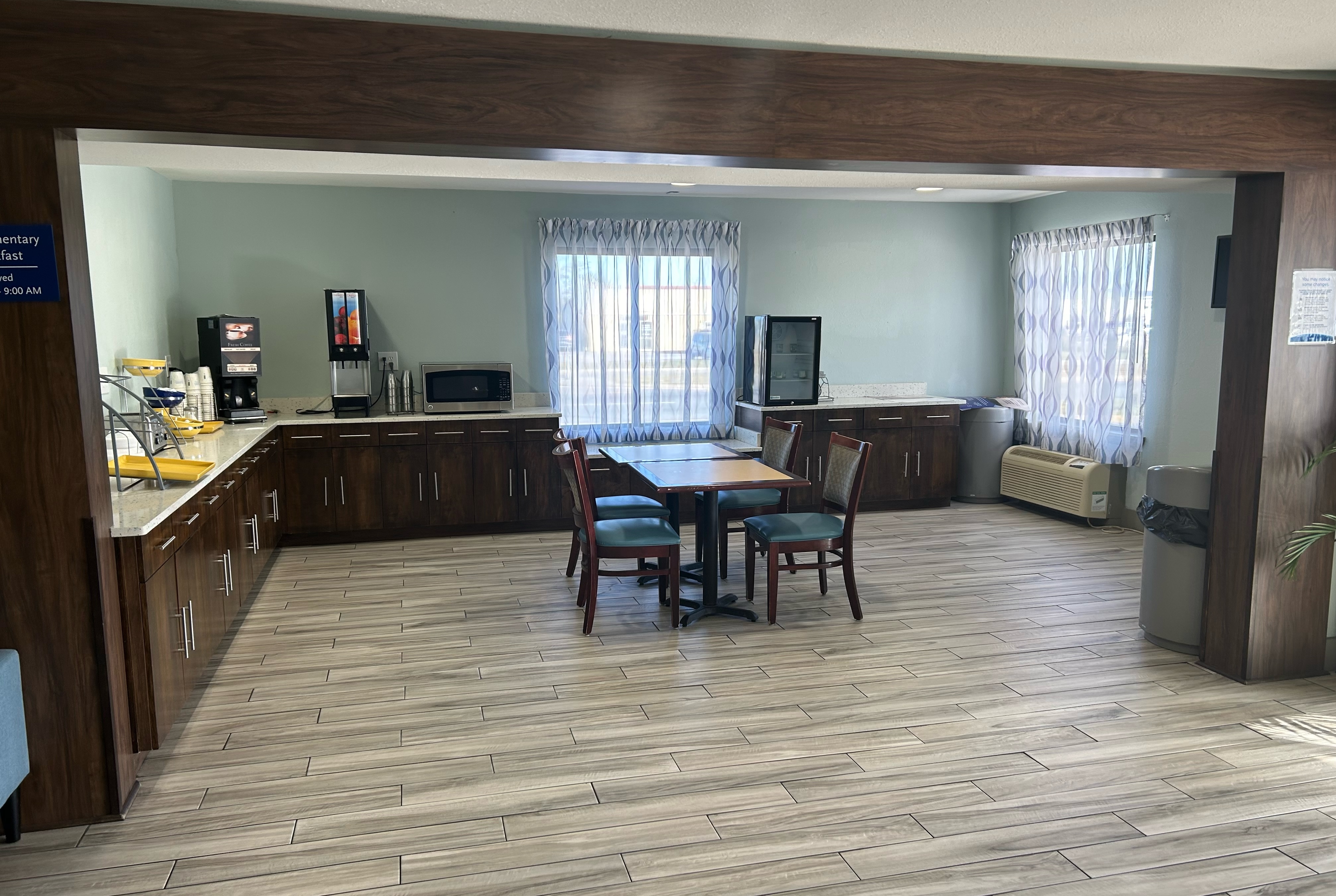 Free breakfast at Days Inn by Wyndham Panama City/Callaway in Panama City, Florida