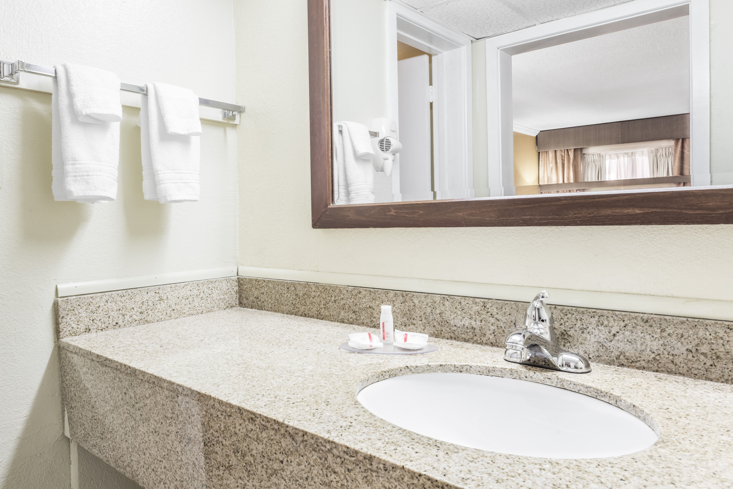 Guest room at the Days Inn by Wyndham Pensacola - Historic Downtown in Pensacola, Florida