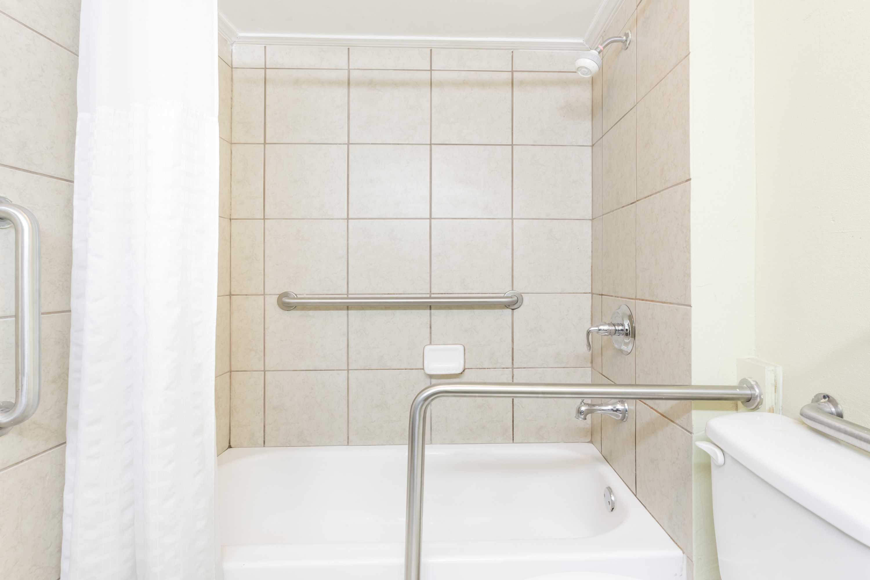 Guest room at the Days Inn by Wyndham Pensacola - Historic Downtown in Pensacola, Florida