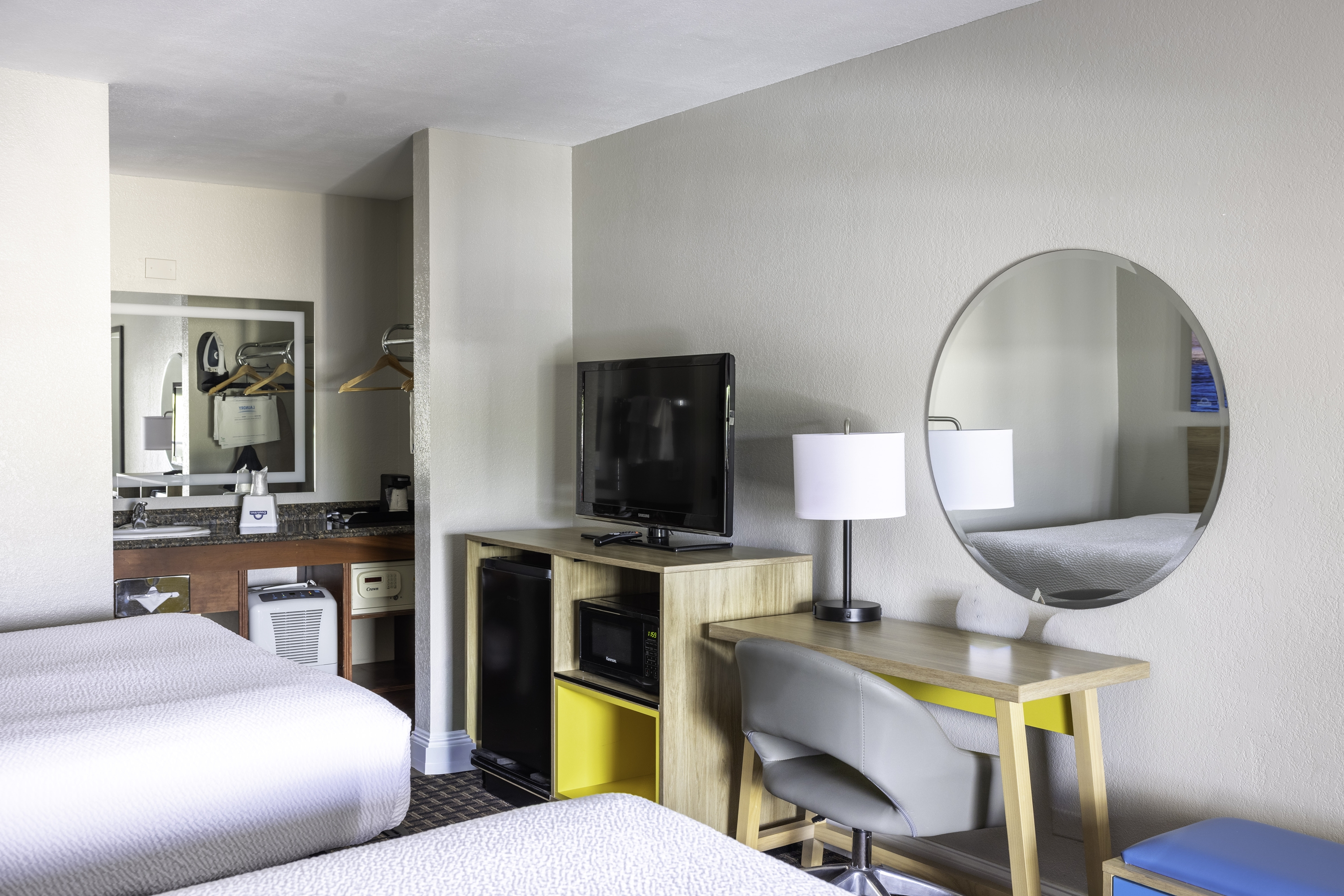 Guest room feature at the Days Inn by Wyndham Port Charlotte/Punta Gorda in Port Charlotte, Florida