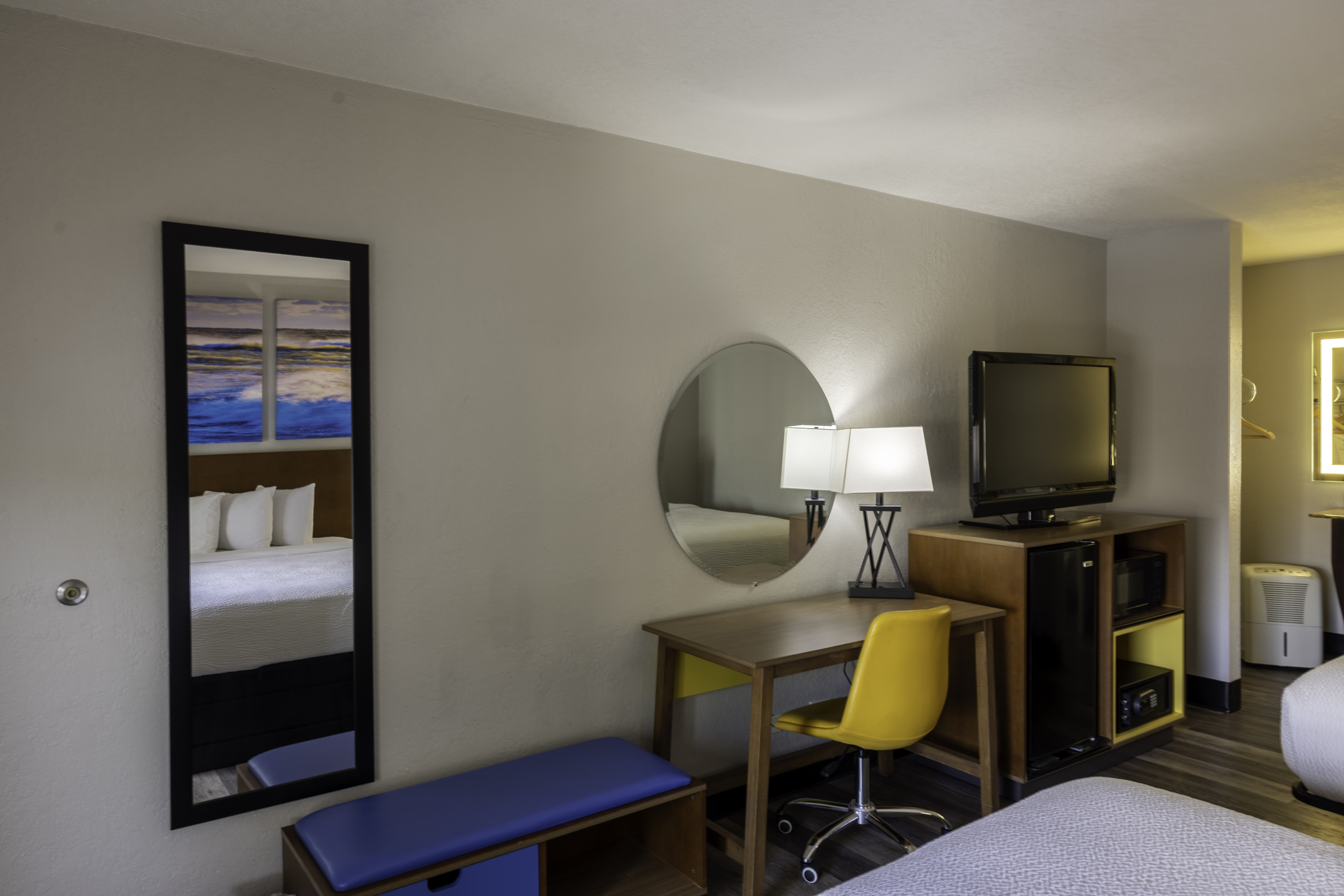 Guest room feature at the Days Inn by Wyndham Port Charlotte/Punta Gorda in Port Charlotte, Florida