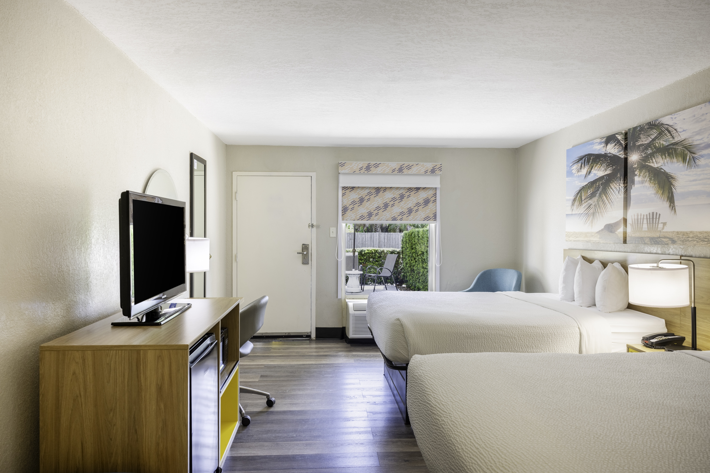 Guest room at the Days Inn by Wyndham Port Charlotte/Punta Gorda in Port Charlotte, Florida