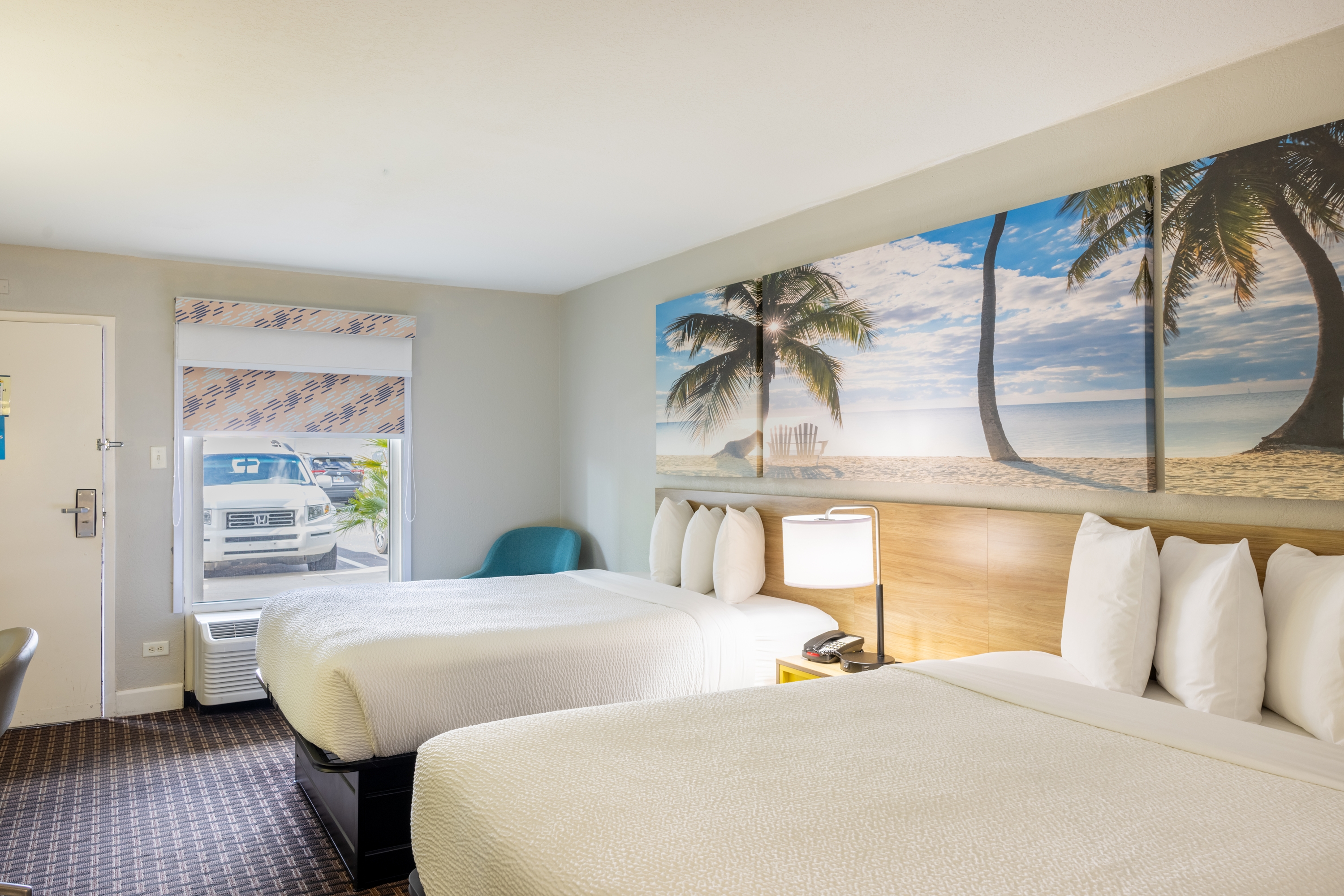 Guest room at the Days Inn by Wyndham Port Charlotte/Punta Gorda in Port Charlotte, Florida