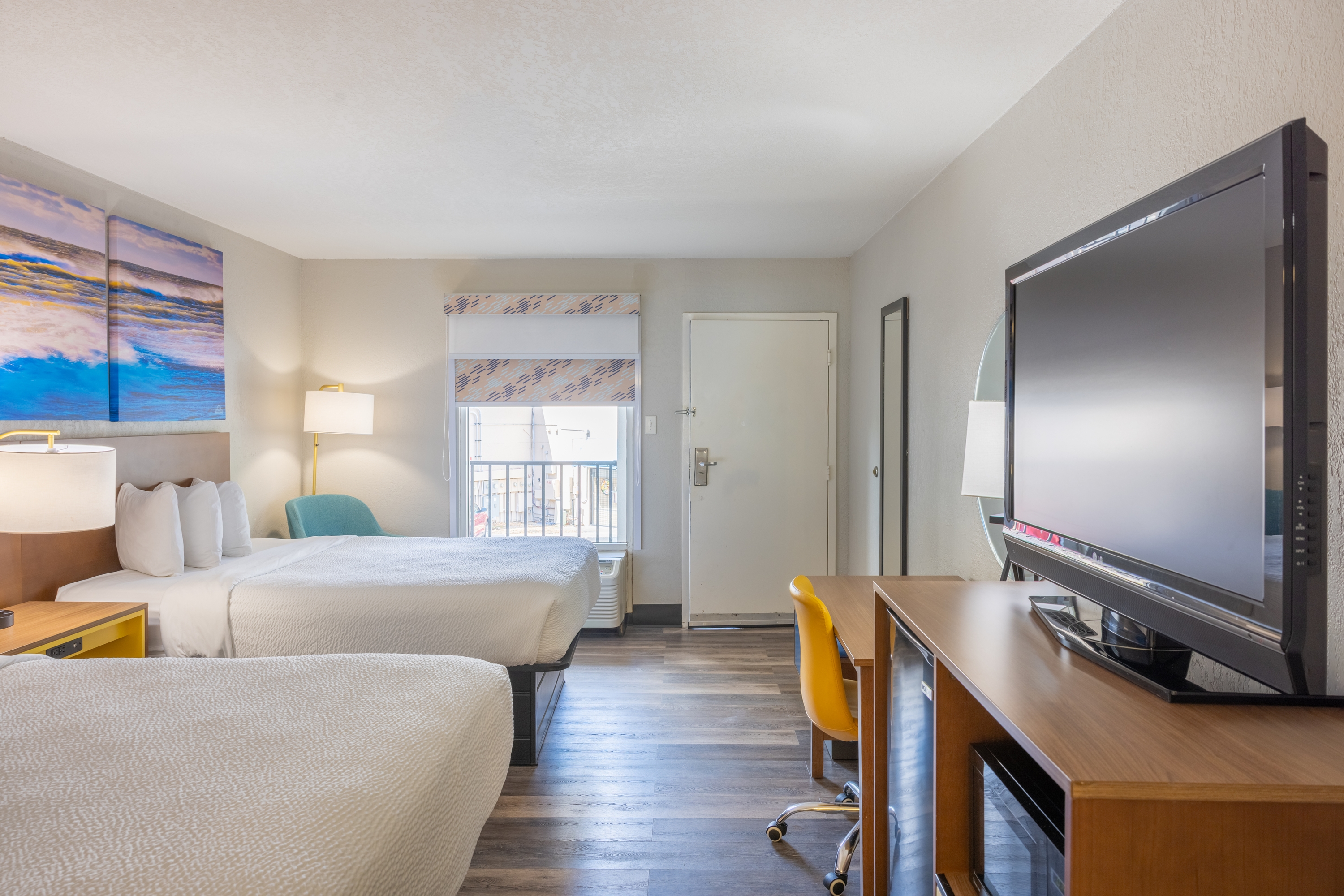 Guest room at the Days Inn by Wyndham Port Charlotte/Punta Gorda in Port Charlotte, Florida