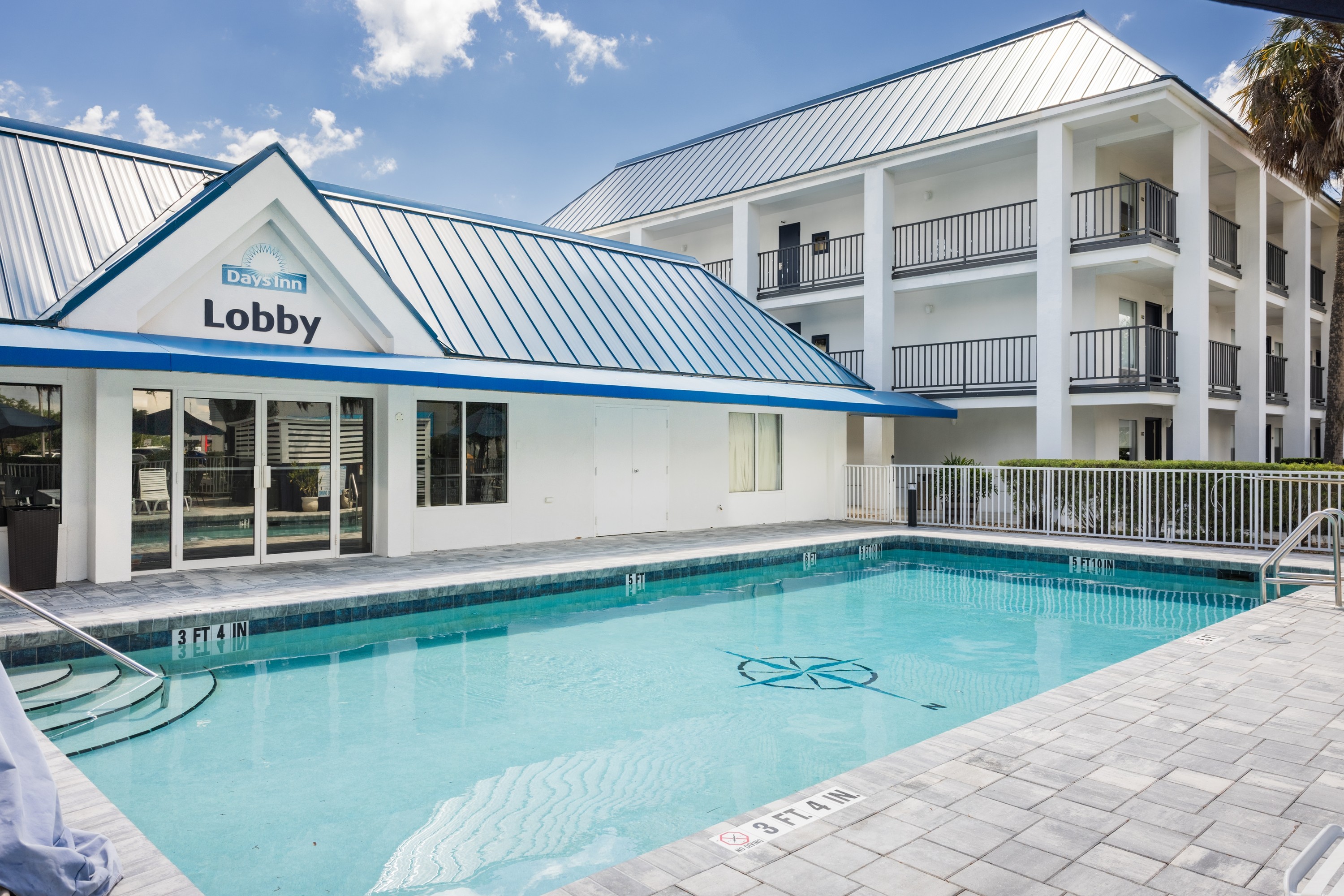 Pool at the Days Inn by Wyndham Port Charlotte/Punta Gorda in Port Charlotte, Florida