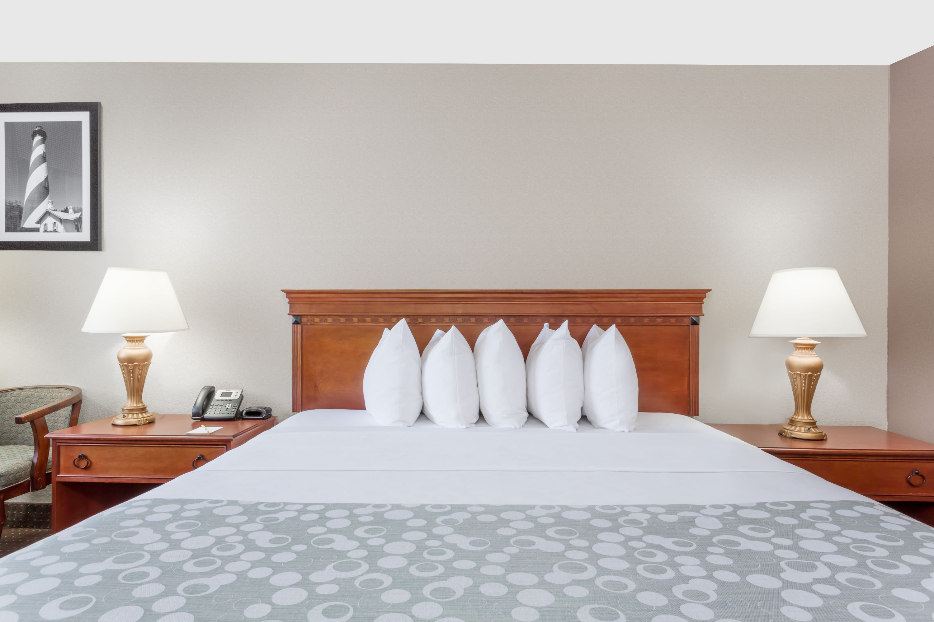 Guest room at the Days Inn by Wyndham St Augustine/Historic Downtown in Saint Augustine, Florida