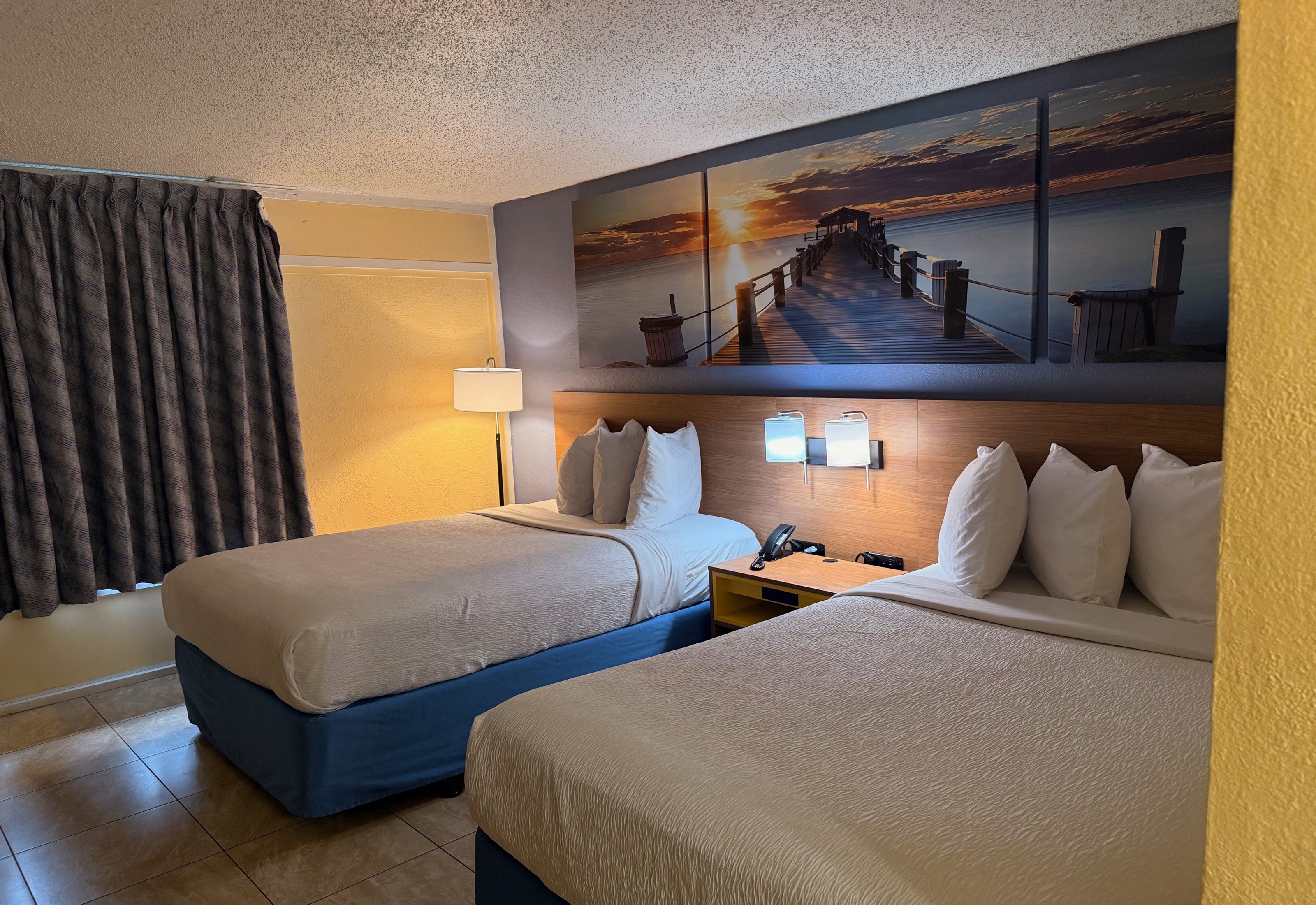 Guest room at the Days Inn by Wyndham St. Petersburg / Tampa Bay Area in Saint Petersburg, Florida
