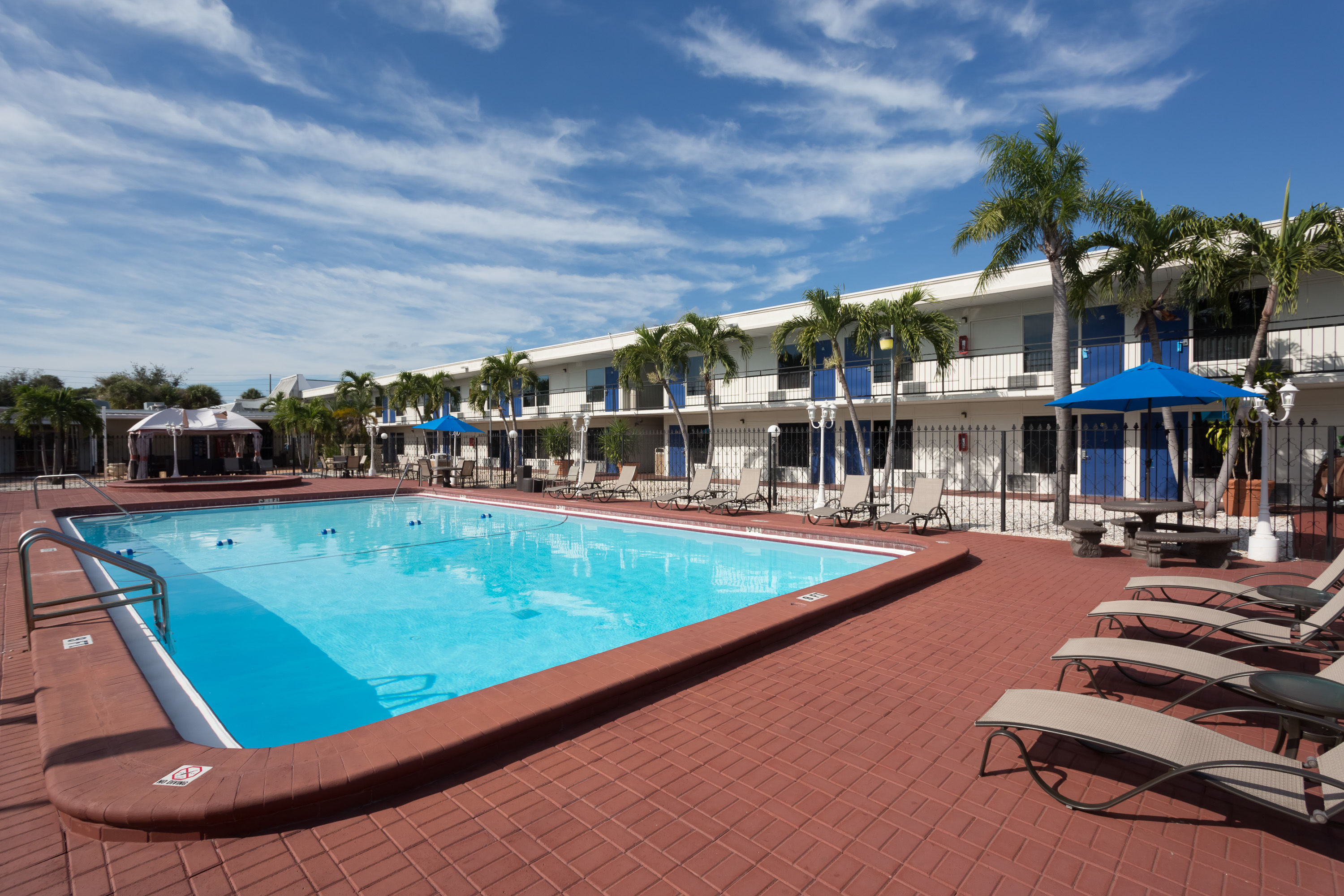 Pool at the Days Inn by Wyndham St. Petersburg / Tampa Bay Area in Saint Petersburg, Florida