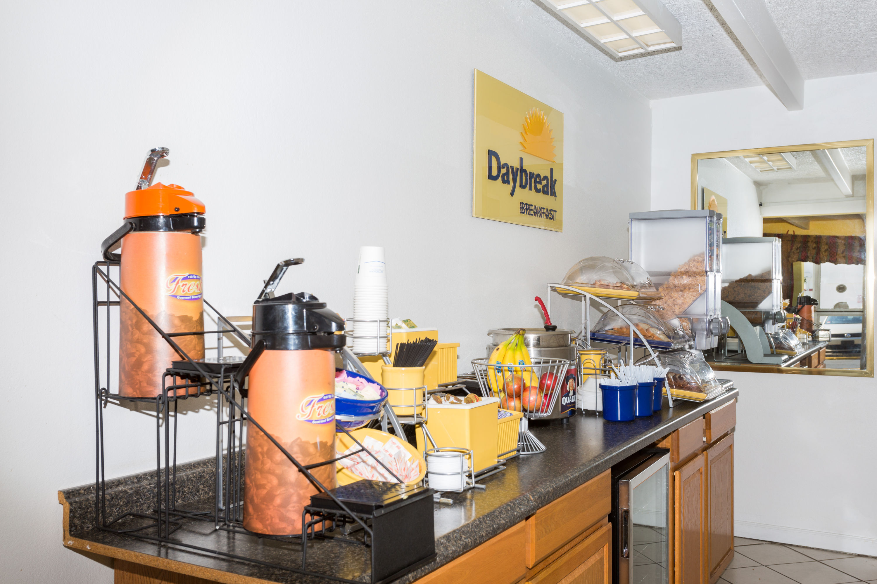 Free breakfast at Days Inn by Wyndham Tallahassee University Center in Tallahassee, Florida