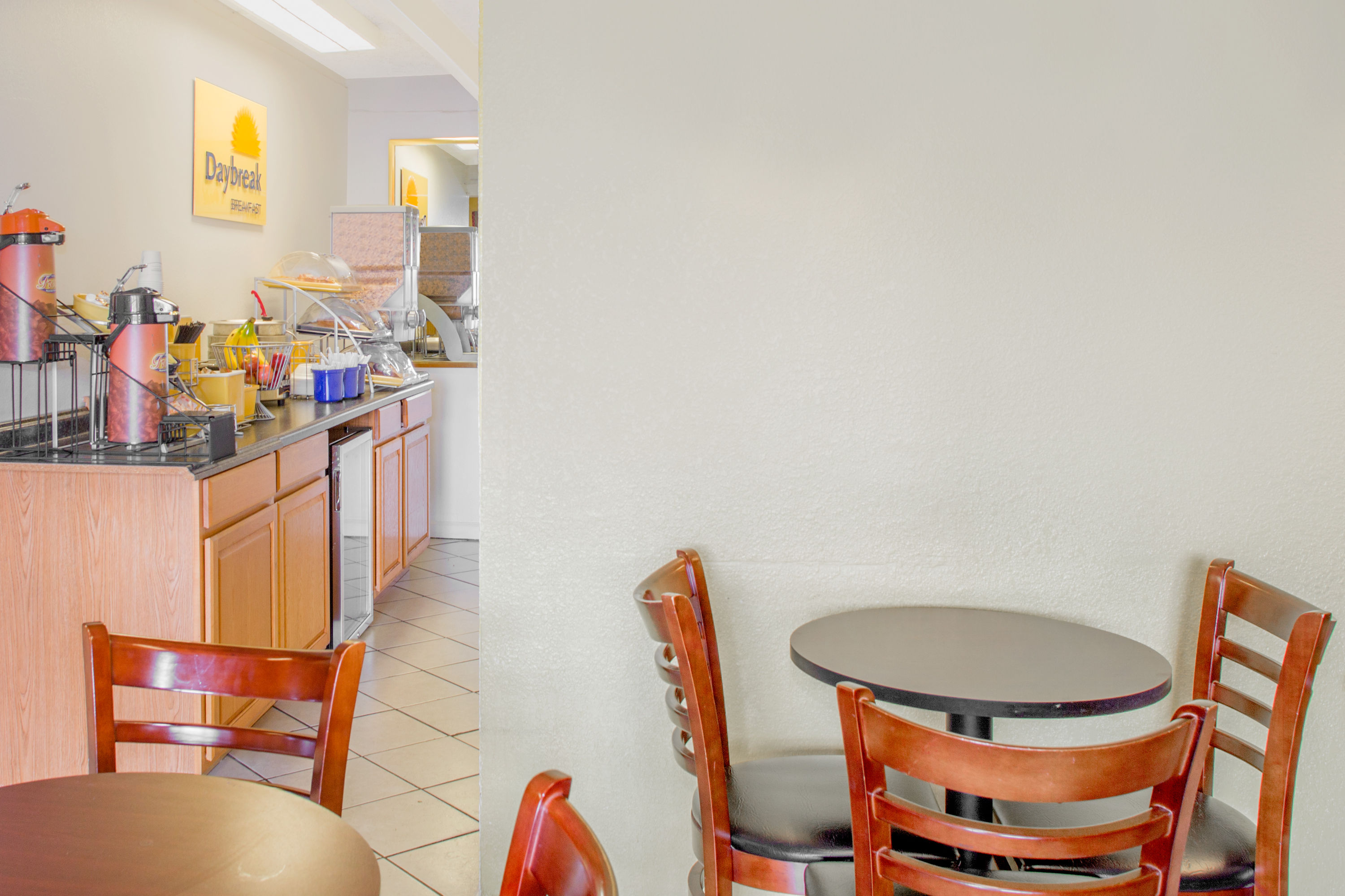 Free breakfast at Days Inn by Wyndham Tallahassee University Center in Tallahassee, Florida