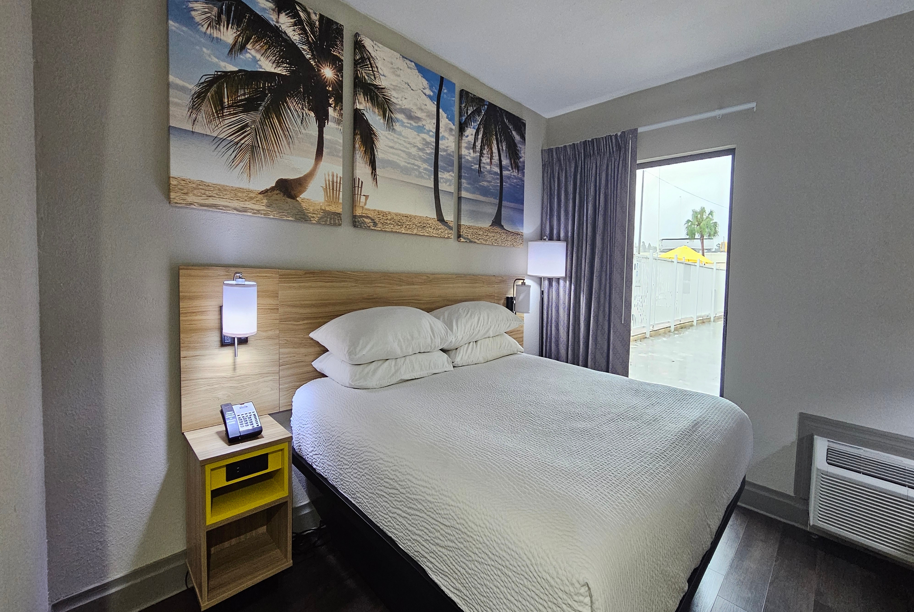 Guest room at the Days Inn & Suites by Wyndham Tampa/Fairground/Casino Area in Tampa, Florida