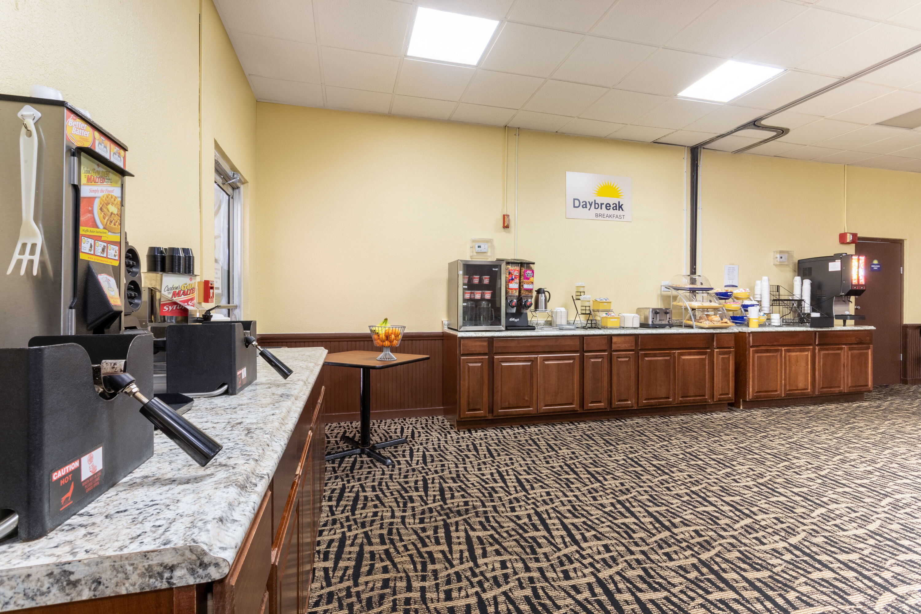 Free breakfast at Days Inn by Wyndham Titusville Kennedy Space Center in Titusville, Florida