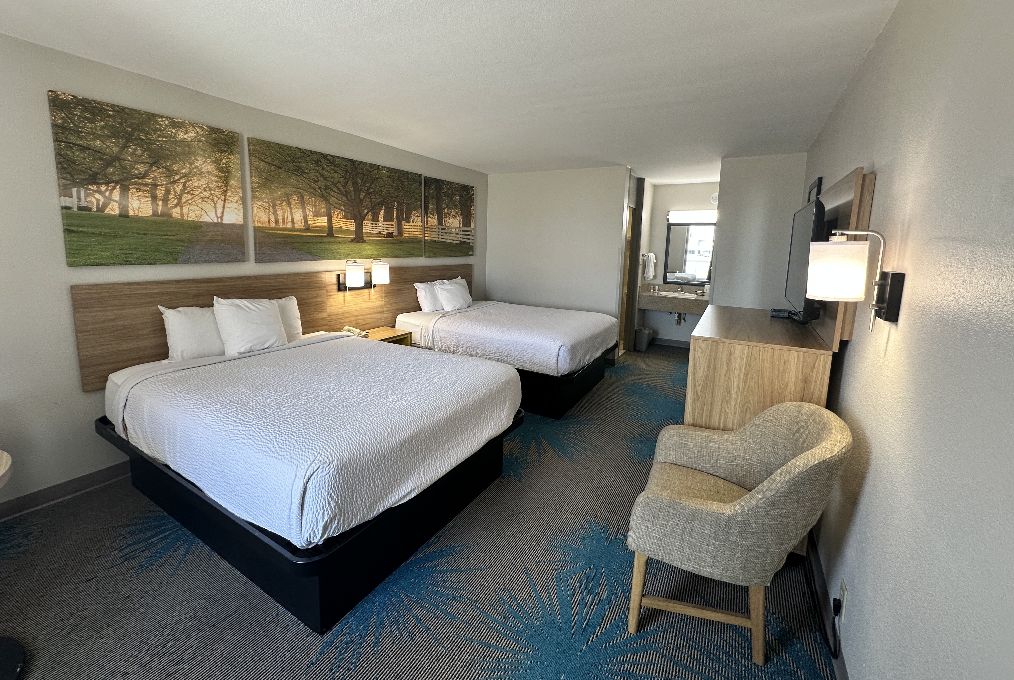 Guest room at the Days Inn by Wyndham Adel I-75 in Adel, Georgia